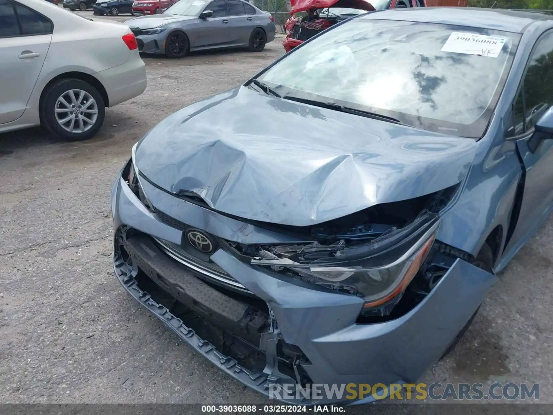 6 Photograph of a damaged car JTDEPMAE8N3008484 TOYOTA COROLLA 2022