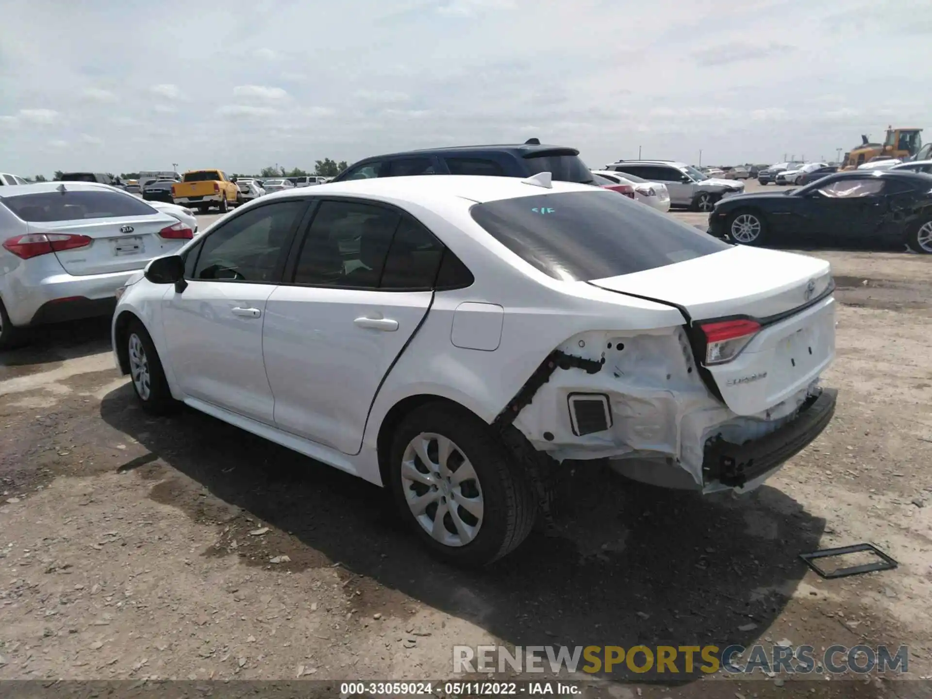 3 Photograph of a damaged car JTDEPMAE8N3008503 TOYOTA COROLLA 2022