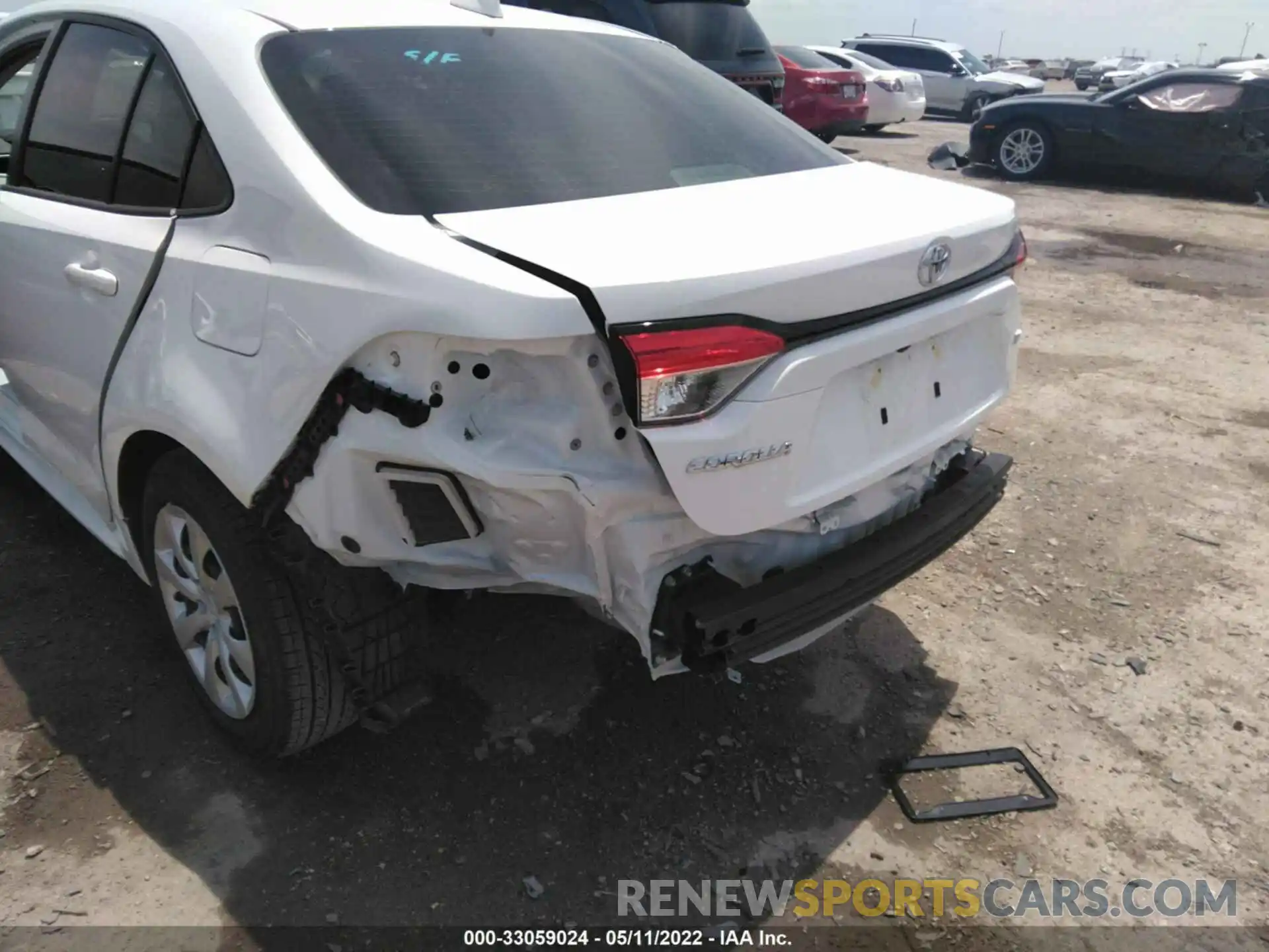 6 Photograph of a damaged car JTDEPMAE8N3008503 TOYOTA COROLLA 2022