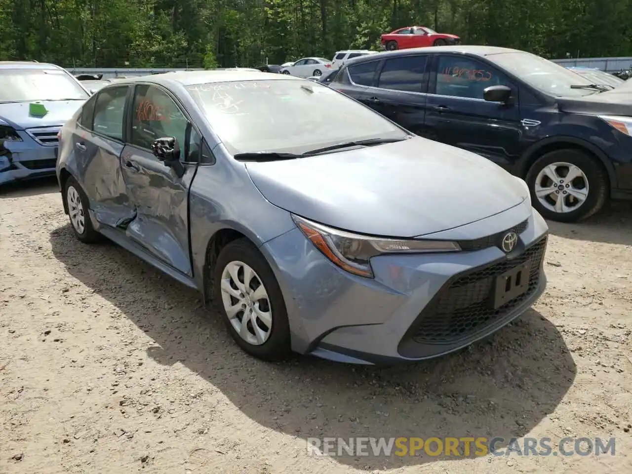 1 Photograph of a damaged car JTDEPMAE8N3011045 TOYOTA COROLLA 2022