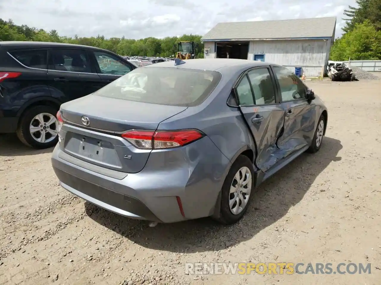 4 Photograph of a damaged car JTDEPMAE8N3011045 TOYOTA COROLLA 2022