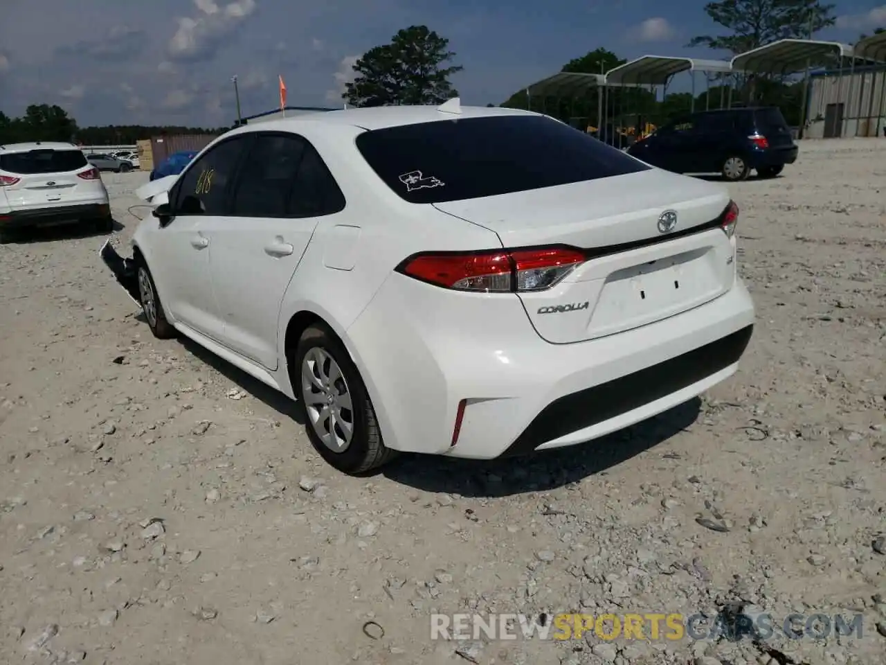 3 Photograph of a damaged car JTDEPMAE8N3014365 TOYOTA COROLLA 2022