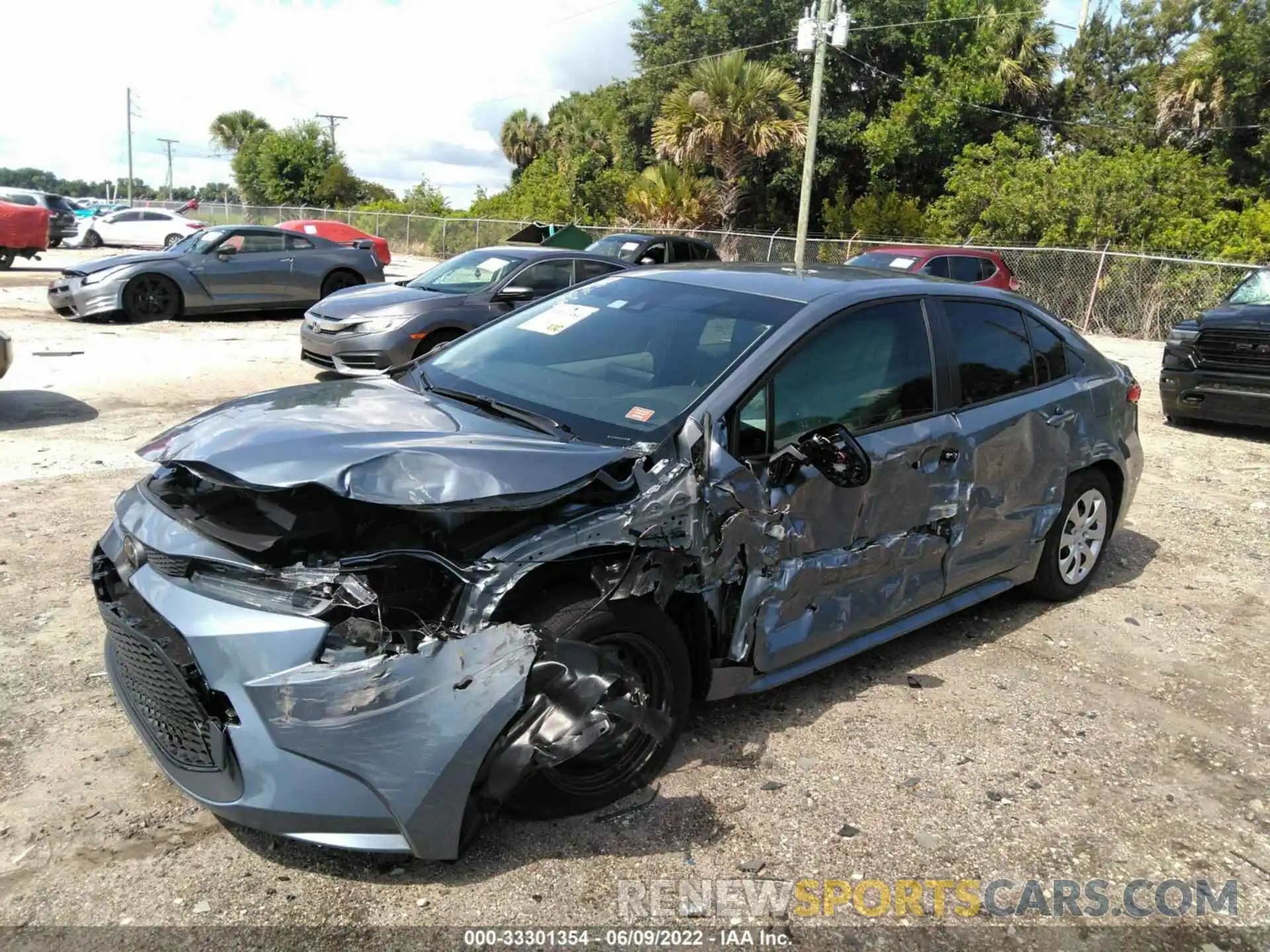 2 Photograph of a damaged car JTDEPMAE8N3015340 TOYOTA COROLLA 2022