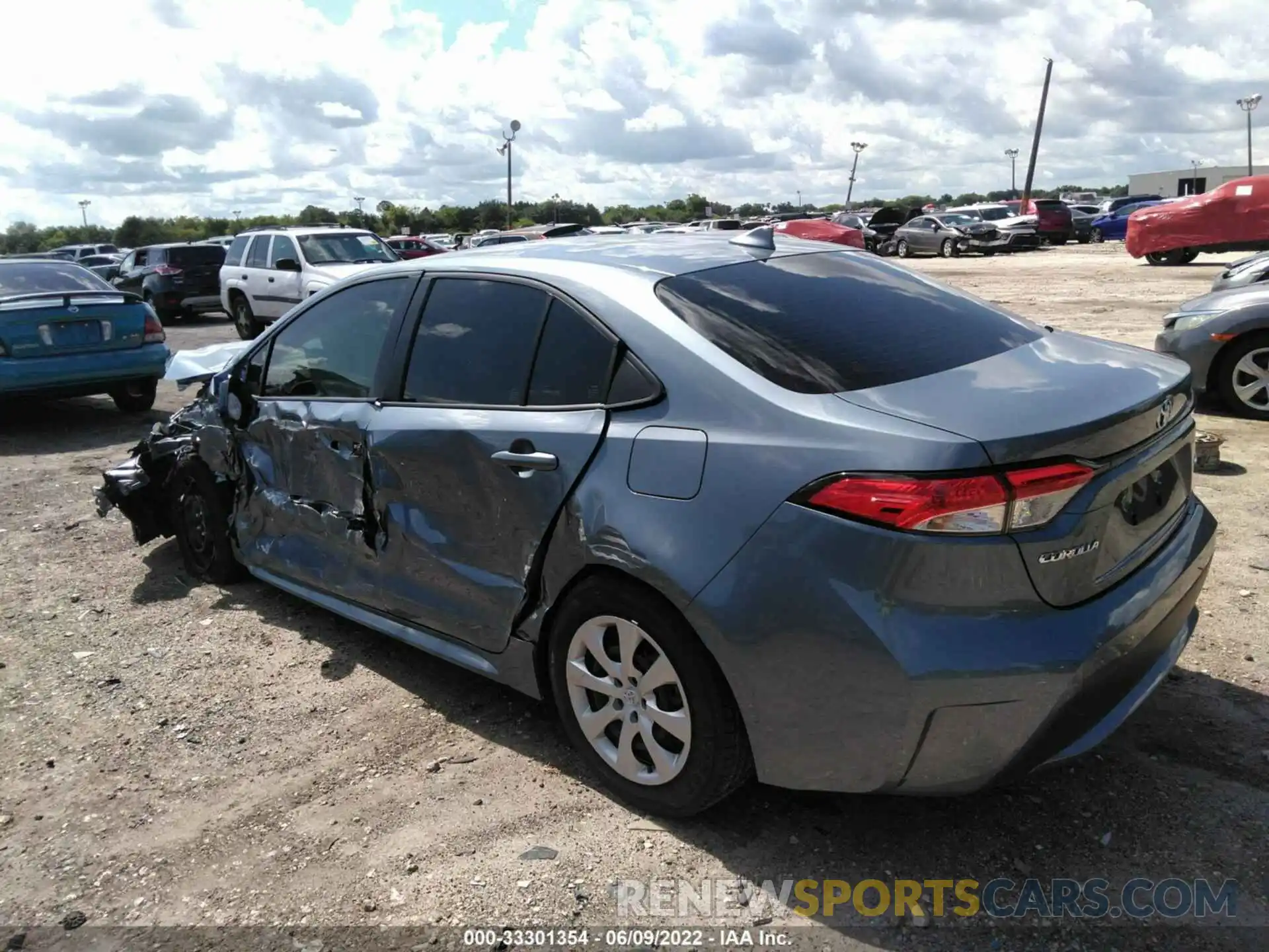 3 Photograph of a damaged car JTDEPMAE8N3015340 TOYOTA COROLLA 2022