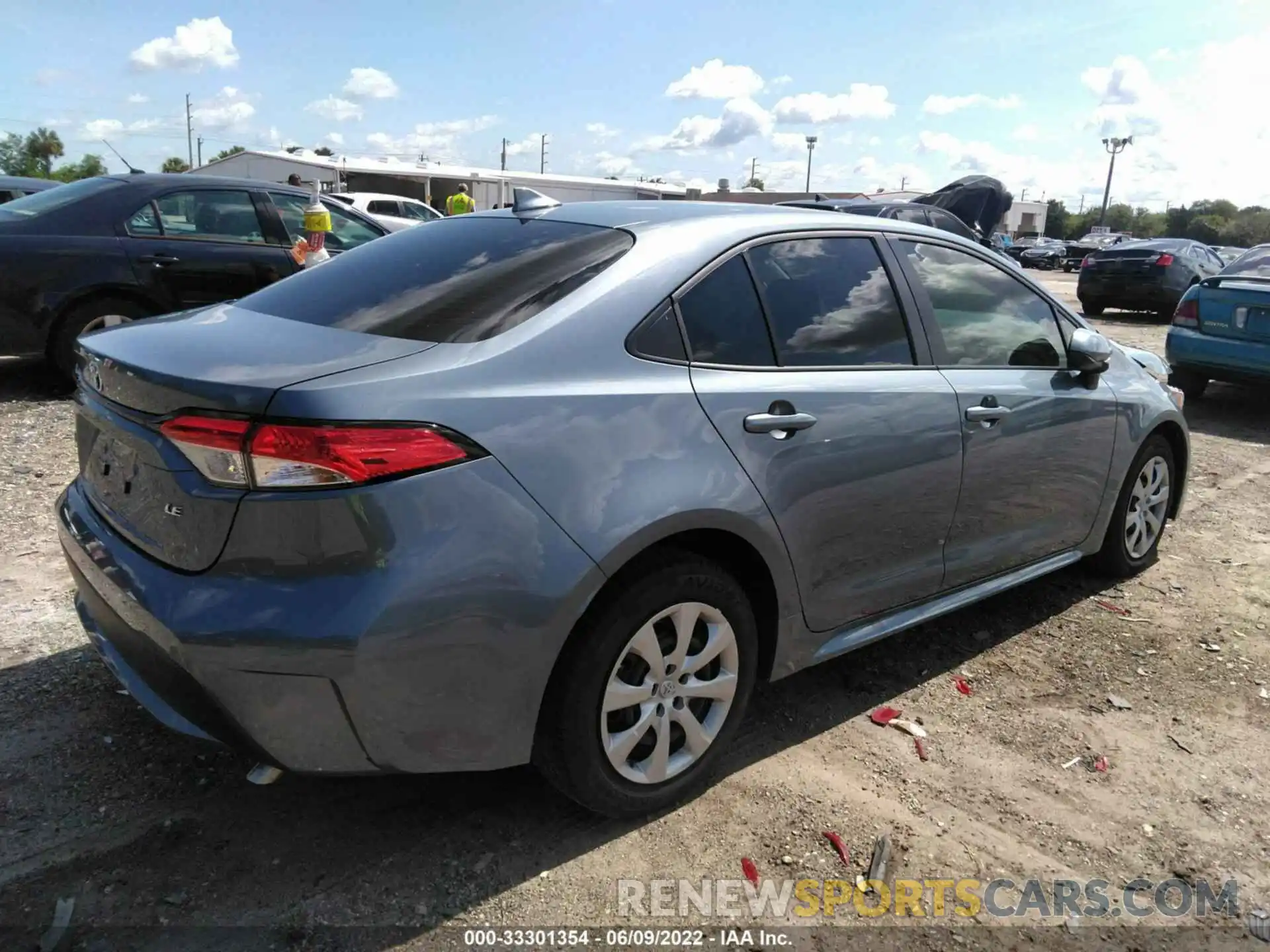 4 Photograph of a damaged car JTDEPMAE8N3015340 TOYOTA COROLLA 2022