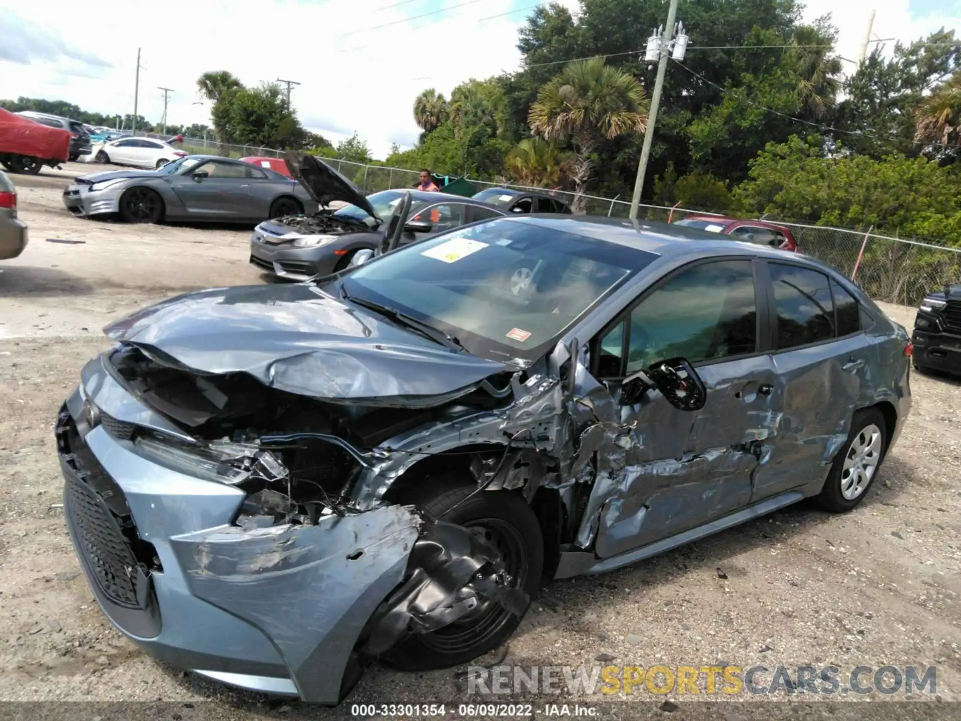 6 Photograph of a damaged car JTDEPMAE8N3015340 TOYOTA COROLLA 2022