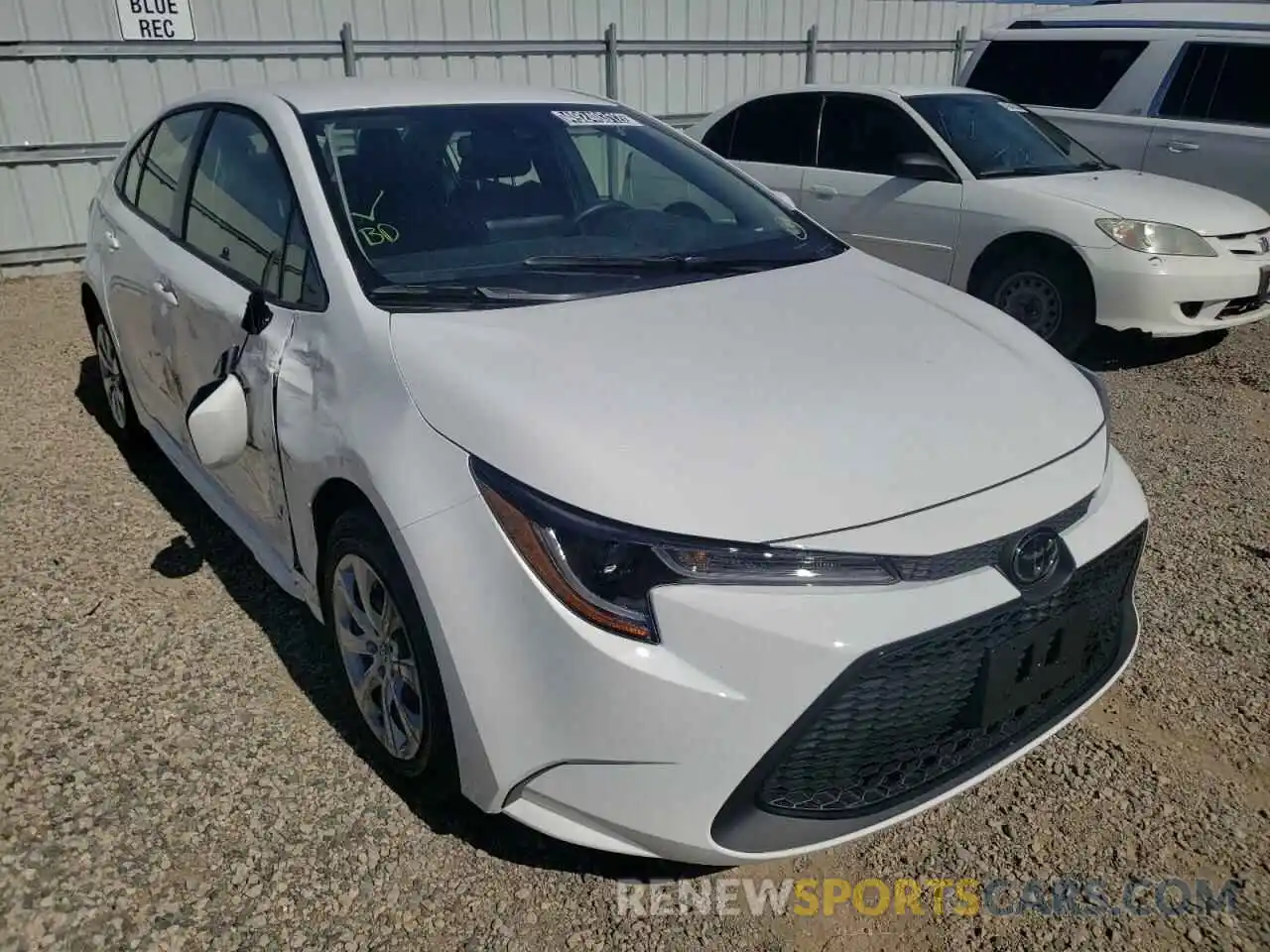 1 Photograph of a damaged car JTDEPMAE8N3017959 TOYOTA COROLLA 2022