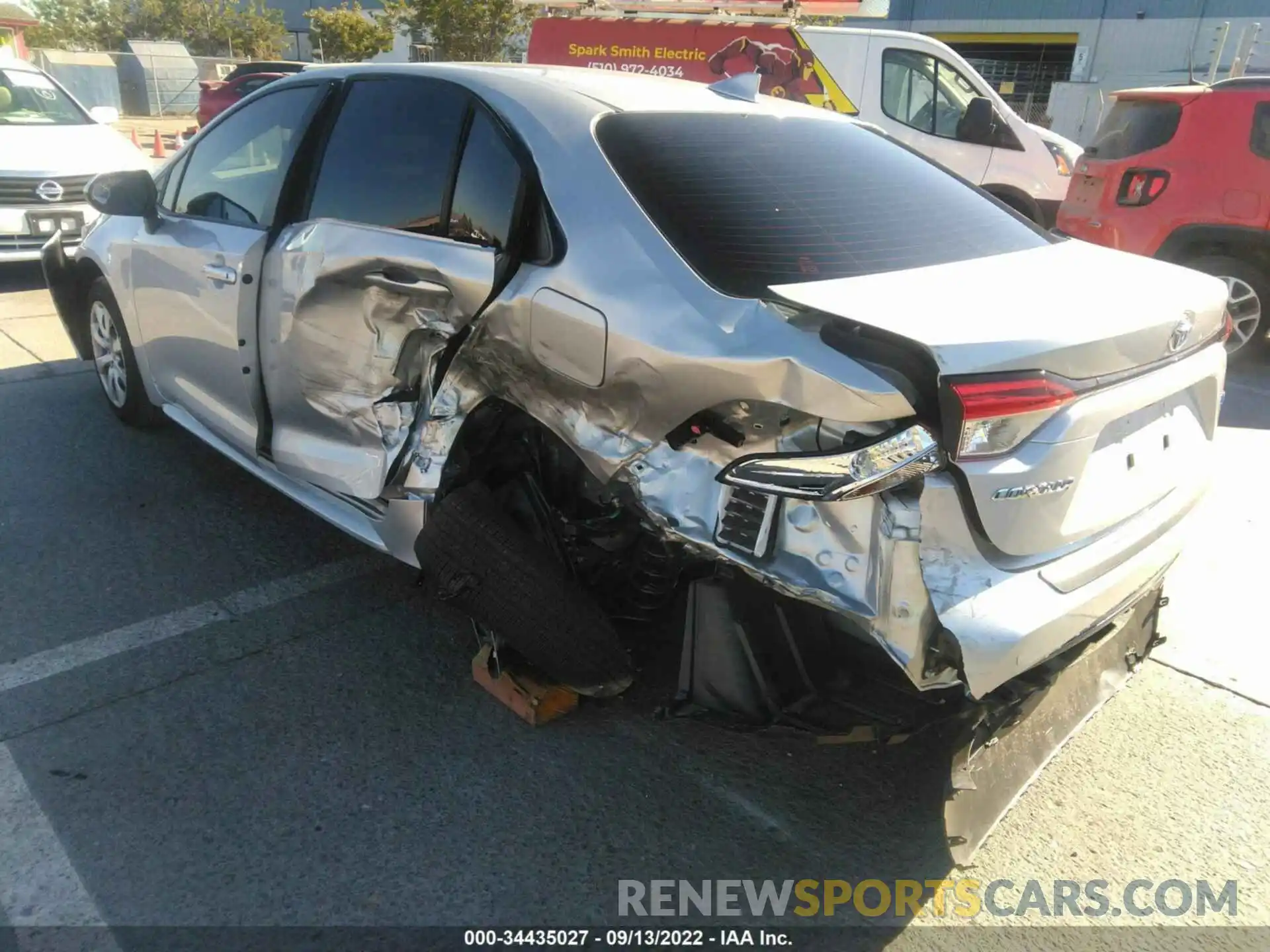 6 Photograph of a damaged car JTDEPMAE8N3023597 TOYOTA COROLLA 2022