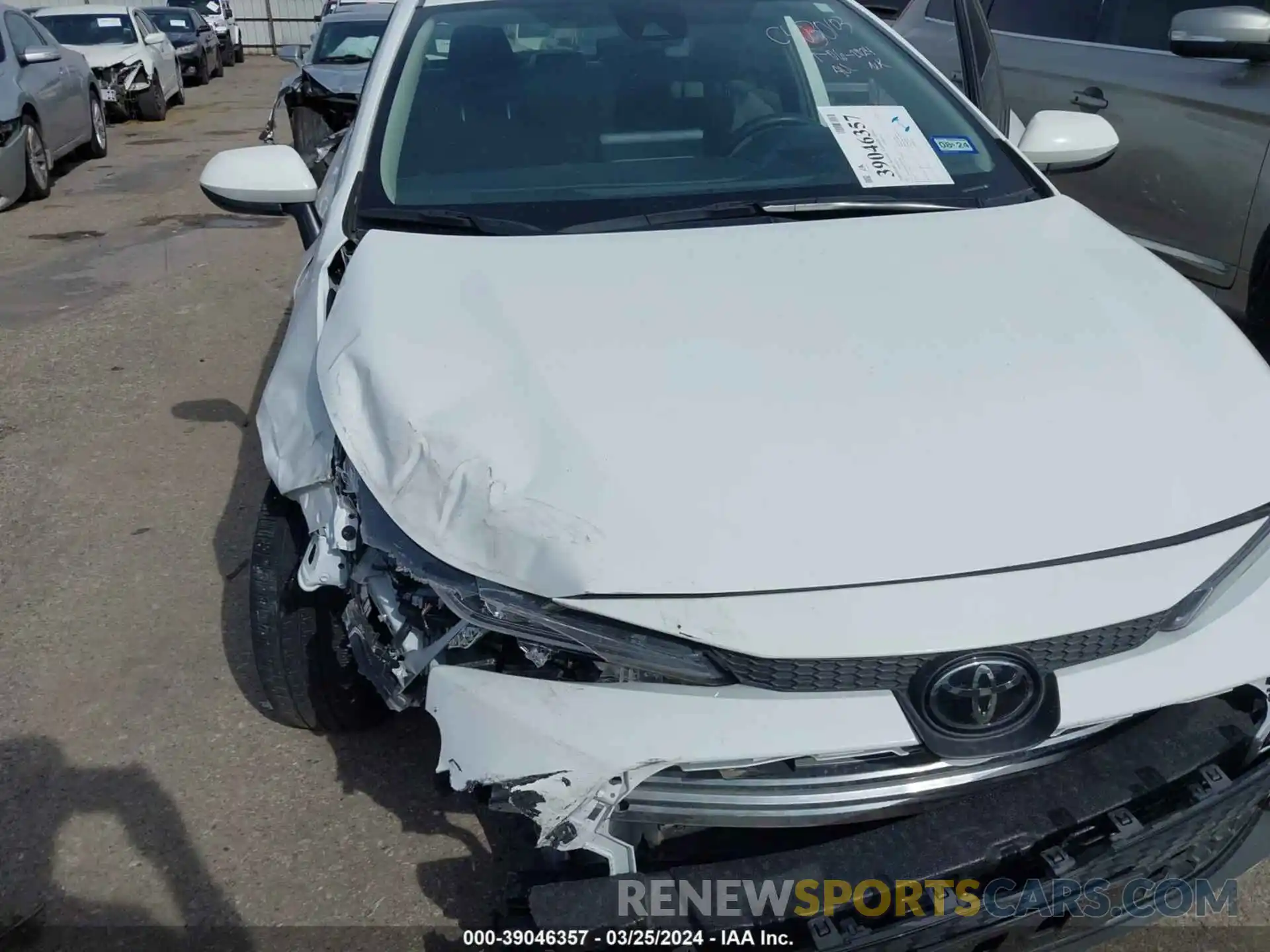 6 Photograph of a damaged car JTDEPMAE8N3027925 TOYOTA COROLLA 2022