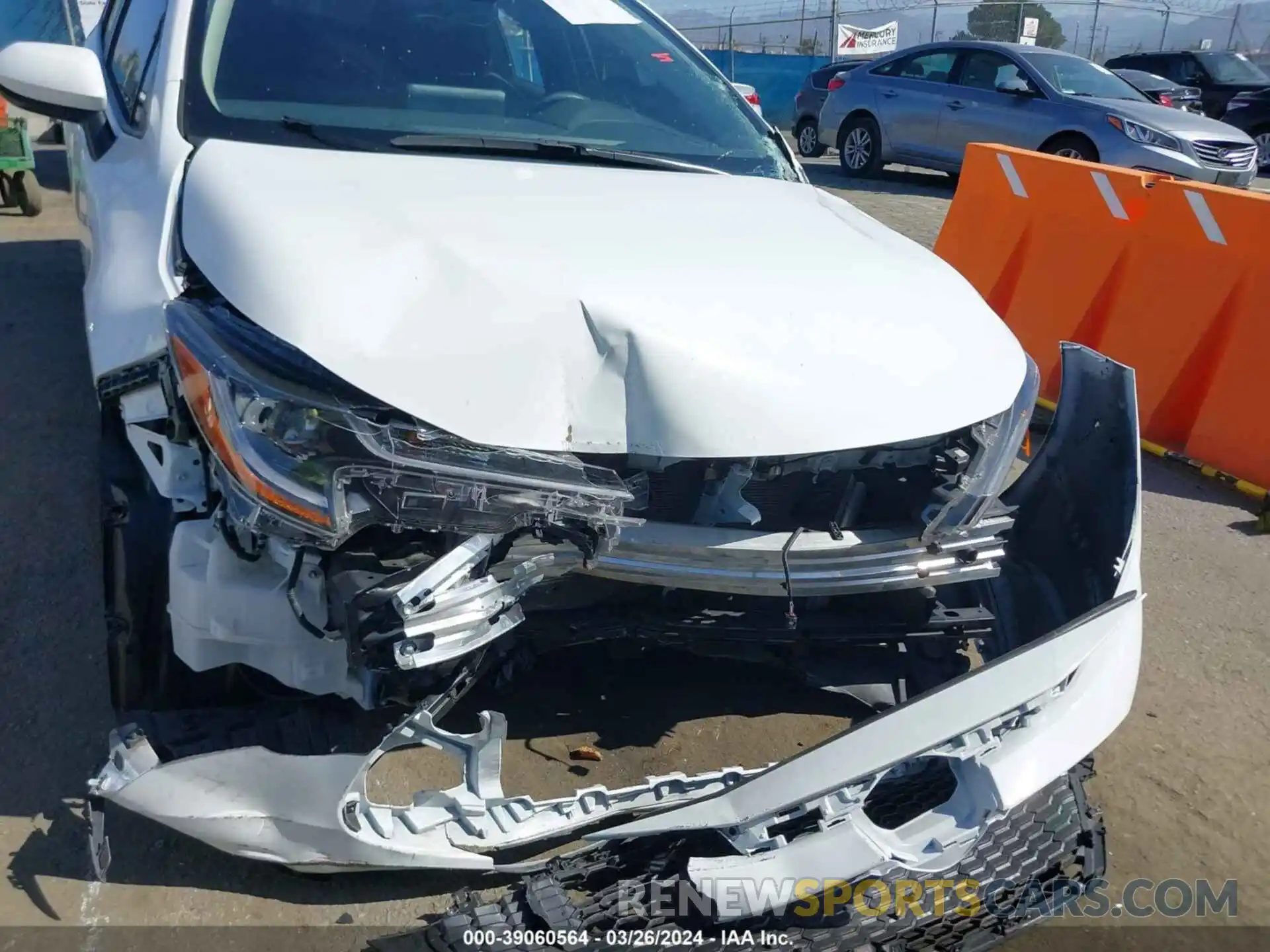 6 Photograph of a damaged car JTDEPMAE8N3033773 TOYOTA COROLLA 2022