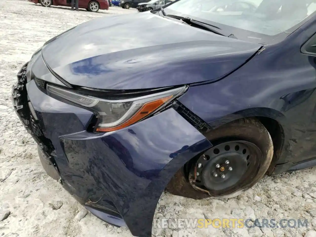 9 Photograph of a damaged car JTDEPMAE8NJ190988 TOYOTA COROLLA 2022