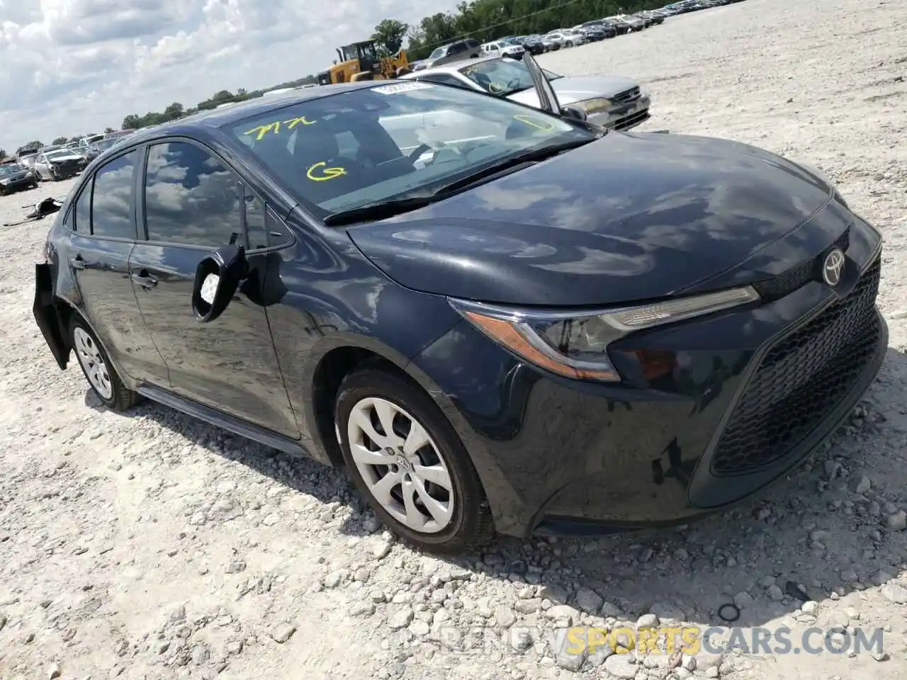 1 Photograph of a damaged car JTDEPMAE8NJ191249 TOYOTA COROLLA 2022