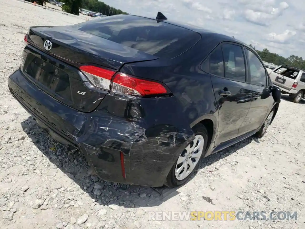 4 Photograph of a damaged car JTDEPMAE8NJ191249 TOYOTA COROLLA 2022