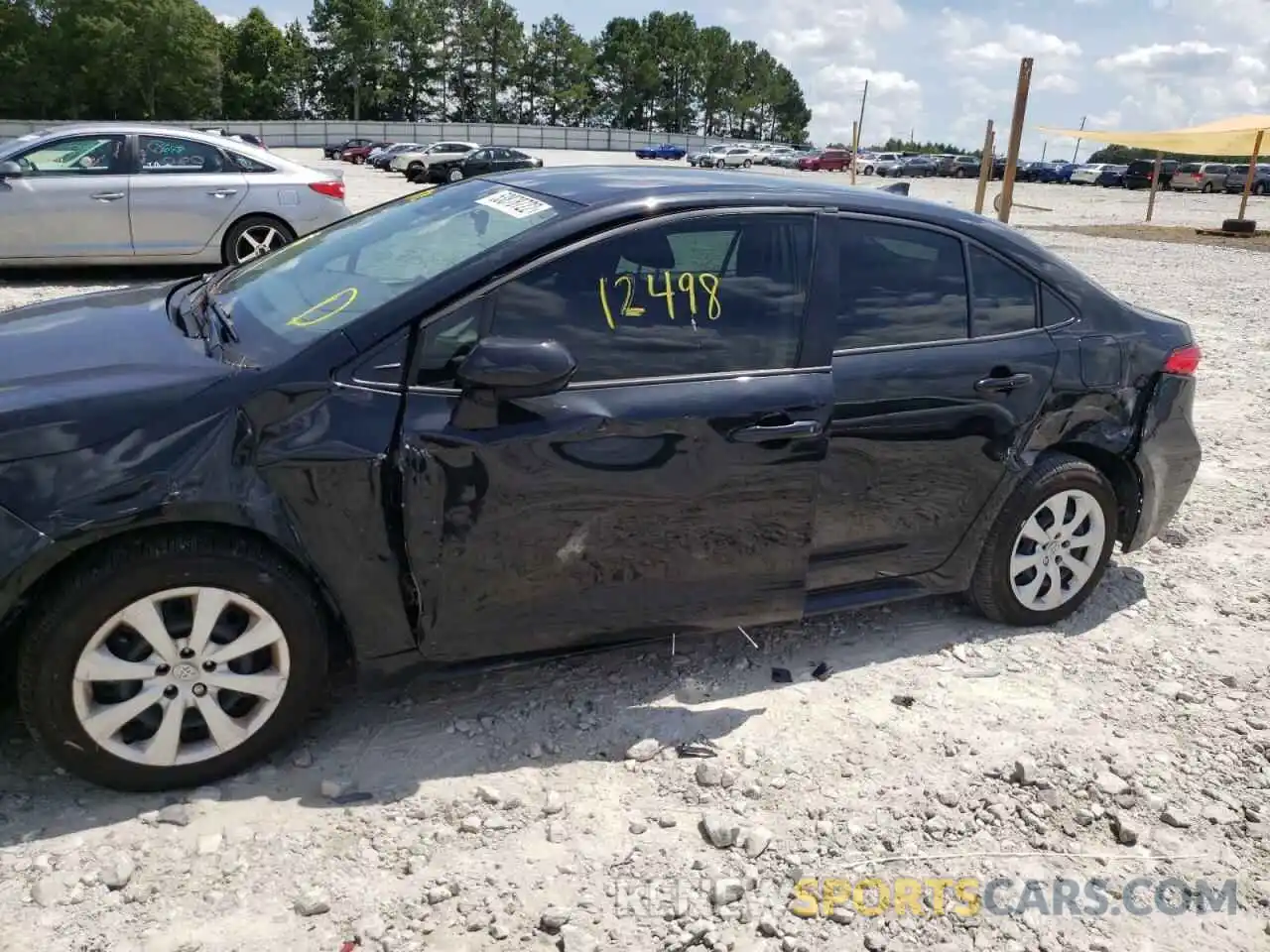 9 Photograph of a damaged car JTDEPMAE8NJ191249 TOYOTA COROLLA 2022