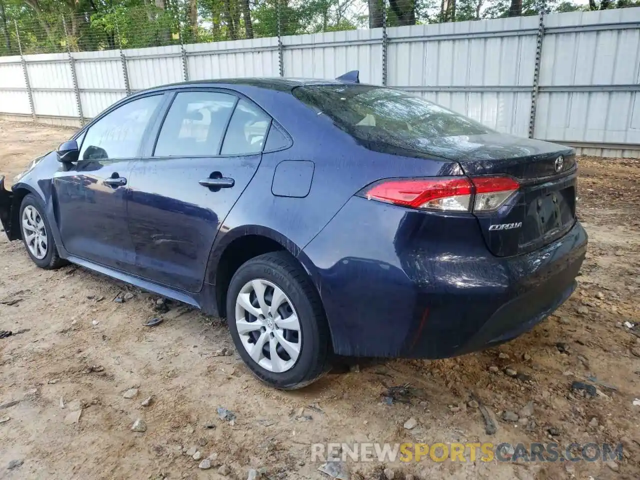 3 Photograph of a damaged car JTDEPMAE8NJ191669 TOYOTA COROLLA 2022