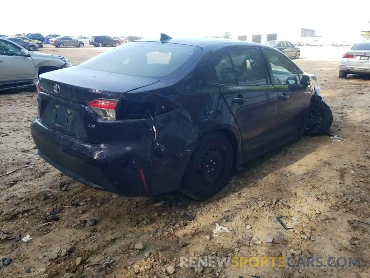 4 Photograph of a damaged car JTDEPMAE8NJ191669 TOYOTA COROLLA 2022