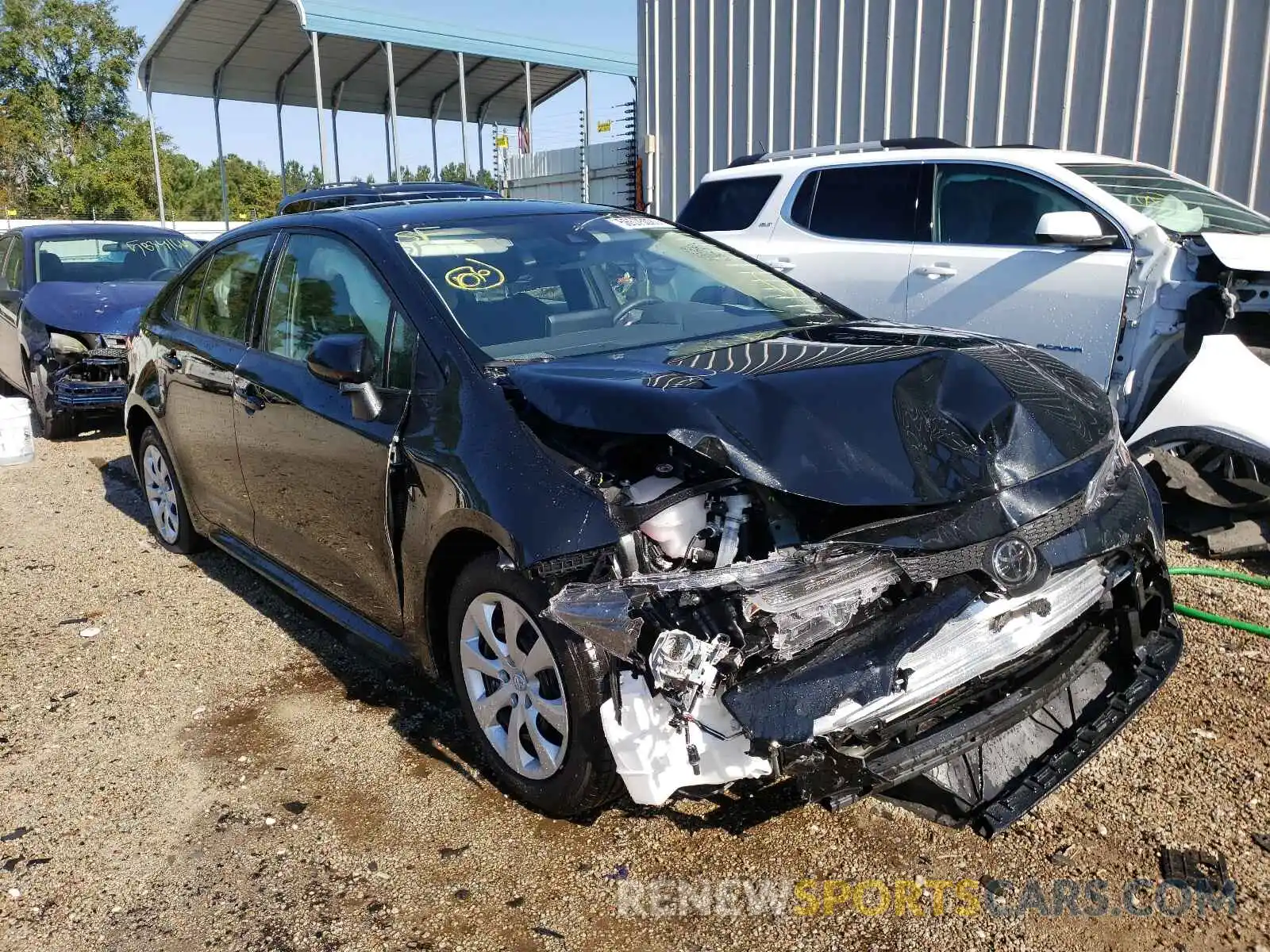 1 Photograph of a damaged car JTDEPMAE8NJ192739 TOYOTA COROLLA 2022