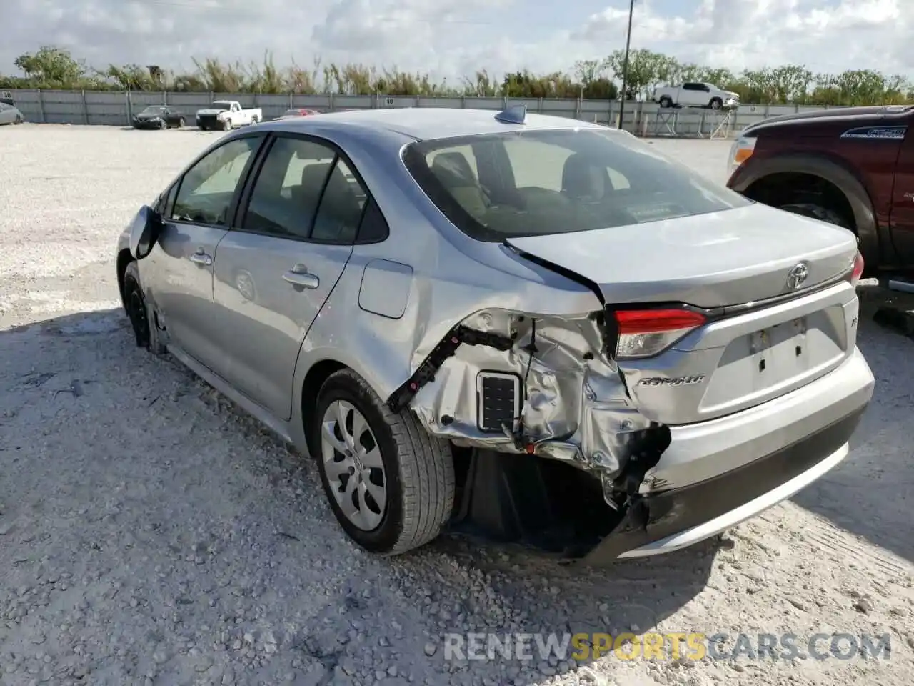 9 Photograph of a damaged car JTDEPMAE8NJ197374 TOYOTA COROLLA 2022