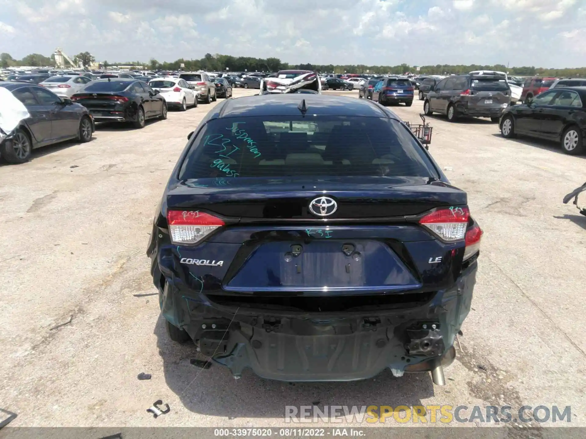 6 Photograph of a damaged car JTDEPMAE8NJ198461 TOYOTA COROLLA 2022