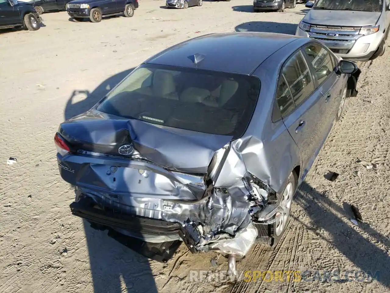 4 Photograph of a damaged car JTDEPMAE8NJ198959 TOYOTA COROLLA 2022