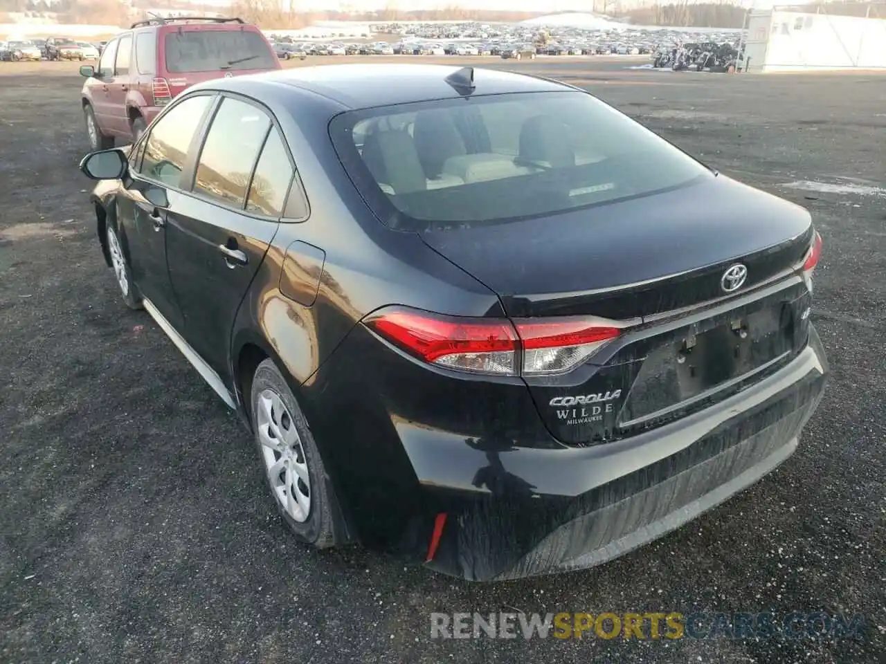 3 Photograph of a damaged car JTDEPMAE8NJ200158 TOYOTA COROLLA 2022