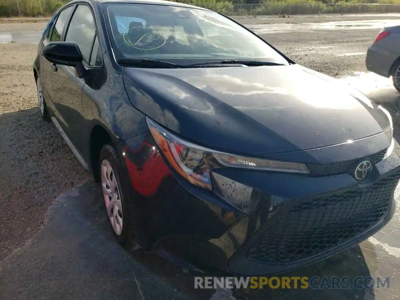 1 Photograph of a damaged car JTDEPMAE8NJ201357 TOYOTA COROLLA 2022