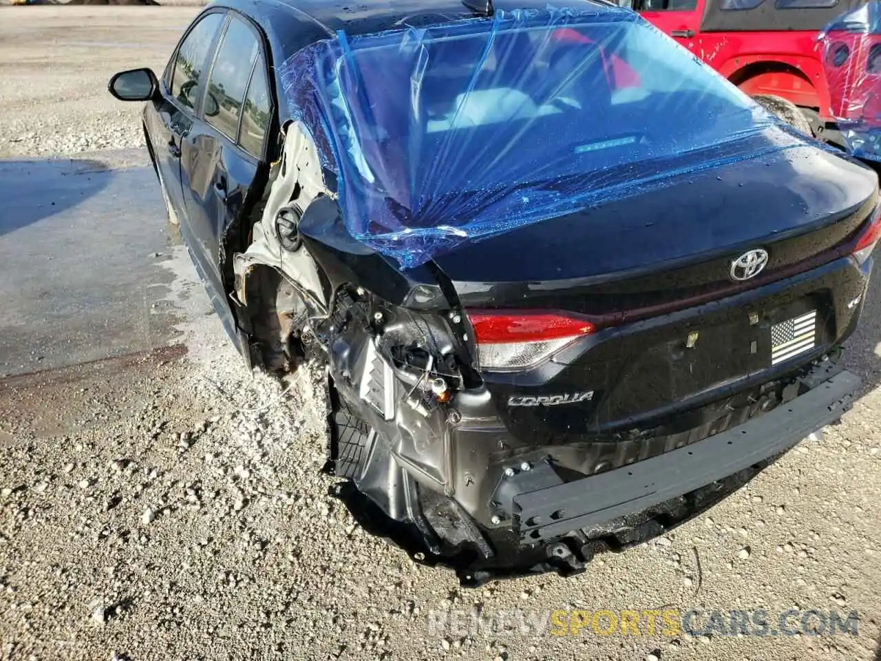 3 Photograph of a damaged car JTDEPMAE8NJ201357 TOYOTA COROLLA 2022