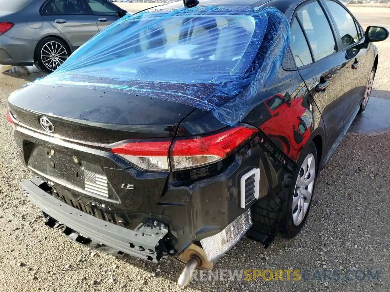 4 Photograph of a damaged car JTDEPMAE8NJ201357 TOYOTA COROLLA 2022