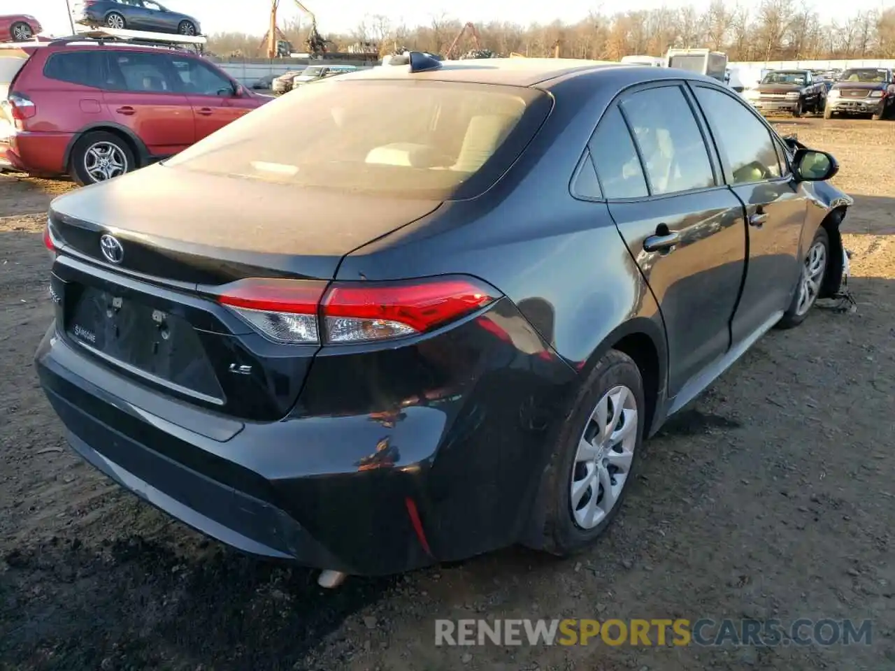 4 Photograph of a damaged car JTDEPMAE8NJ202346 TOYOTA COROLLA 2022