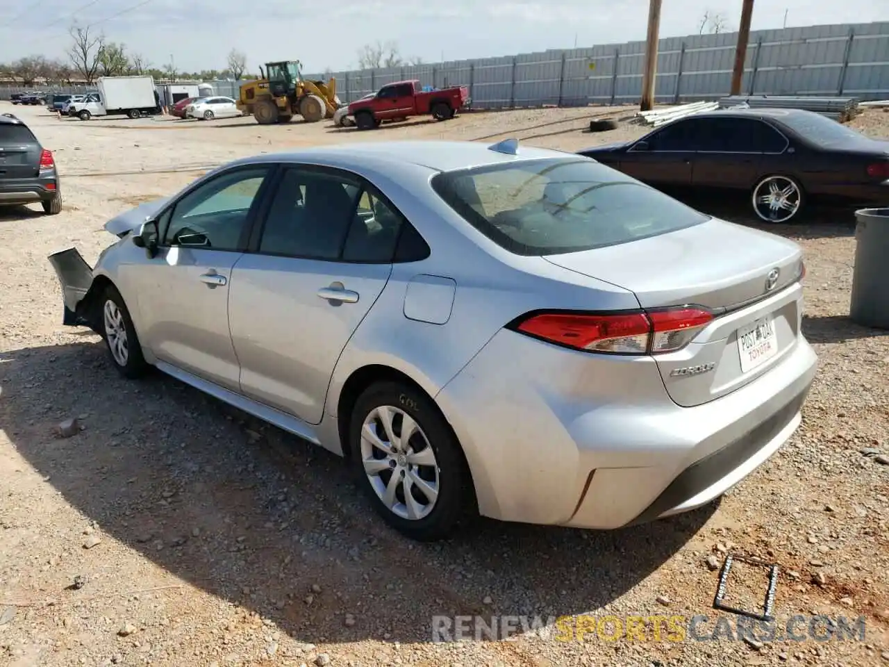 3 Photograph of a damaged car JTDEPMAE8NJ203321 TOYOTA COROLLA 2022