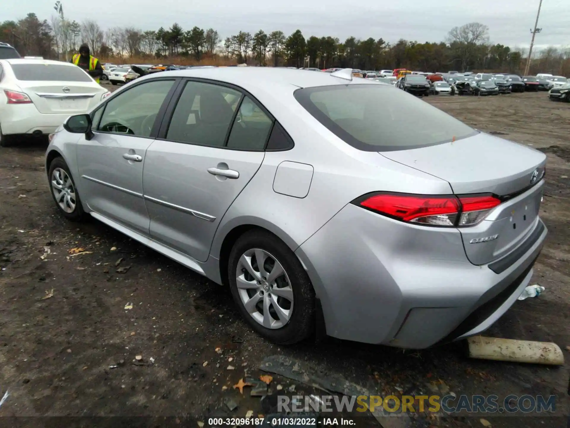 3 Photograph of a damaged car JTDEPMAE8NJ204145 TOYOTA COROLLA 2022