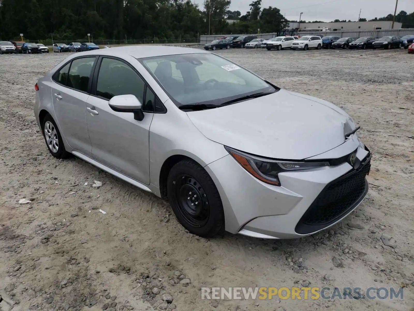 1 Photograph of a damaged car JTDEPMAE8NJ204663 TOYOTA COROLLA 2022