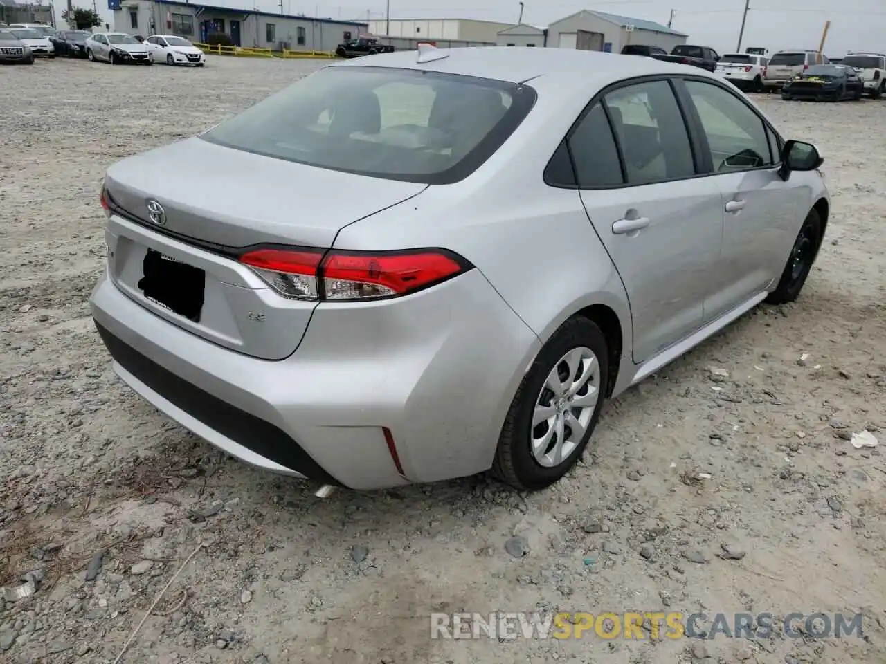 4 Photograph of a damaged car JTDEPMAE8NJ204663 TOYOTA COROLLA 2022