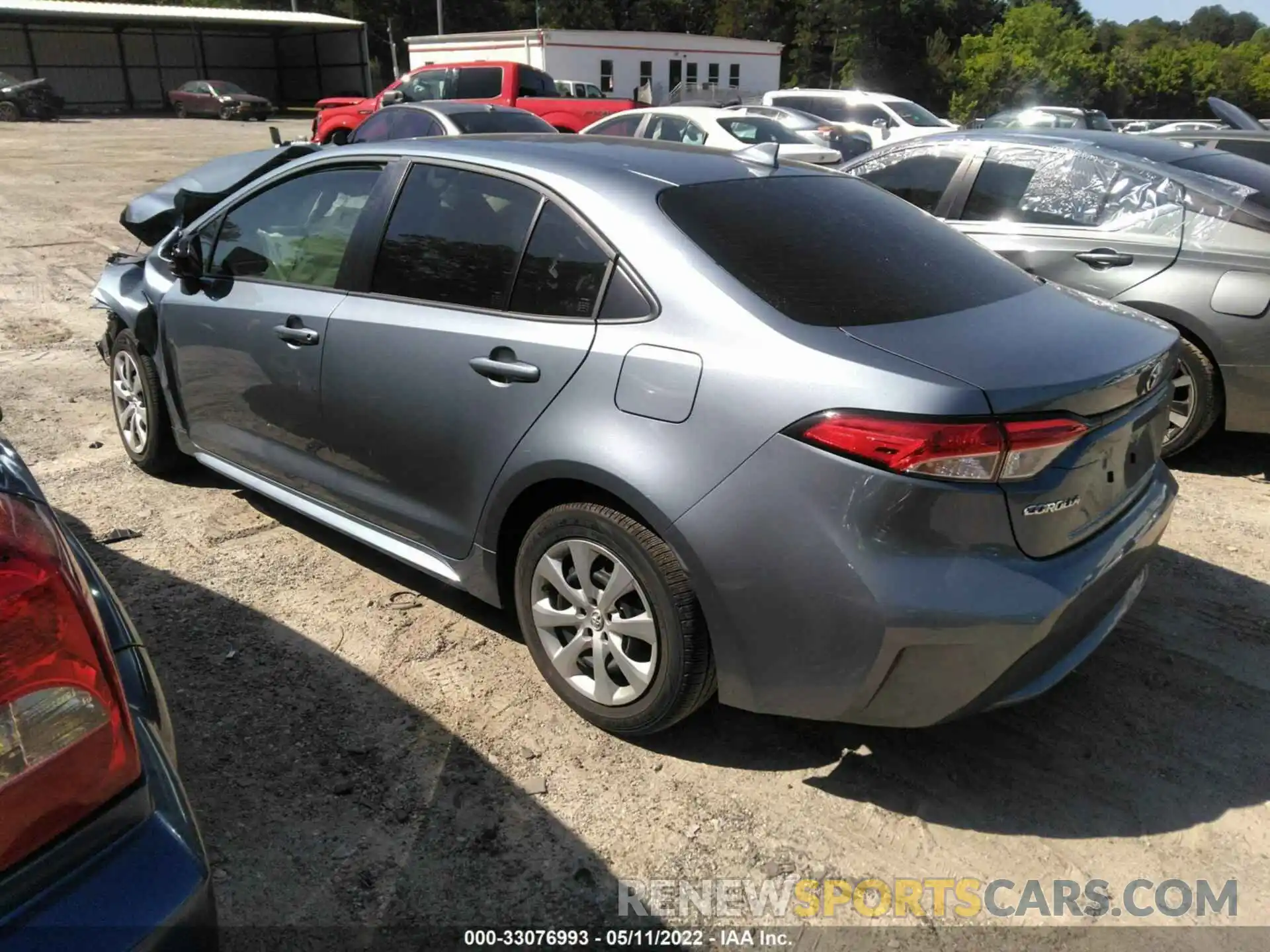 3 Photograph of a damaged car JTDEPMAE8NJ213363 TOYOTA COROLLA 2022