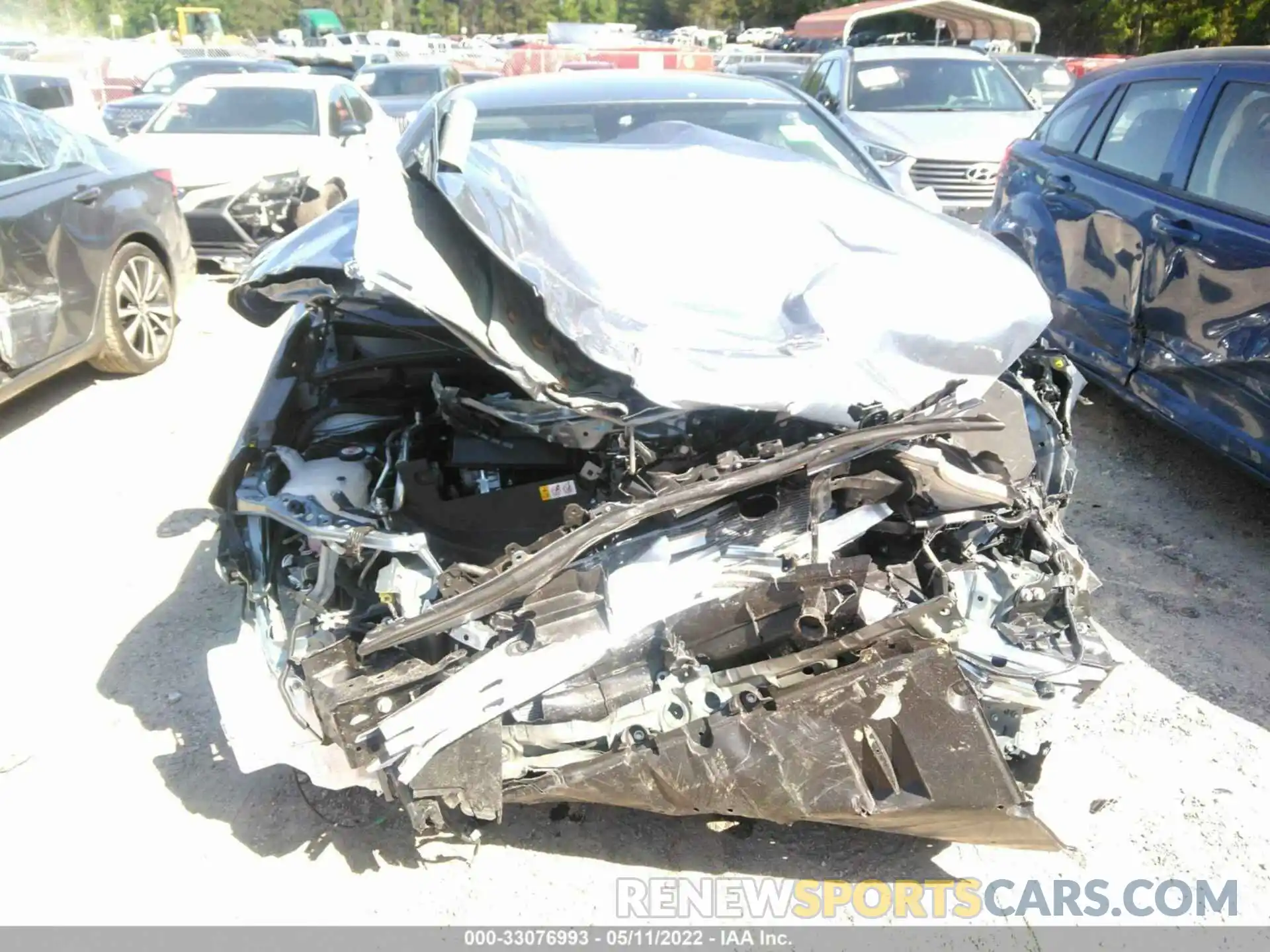 6 Photograph of a damaged car JTDEPMAE8NJ213363 TOYOTA COROLLA 2022