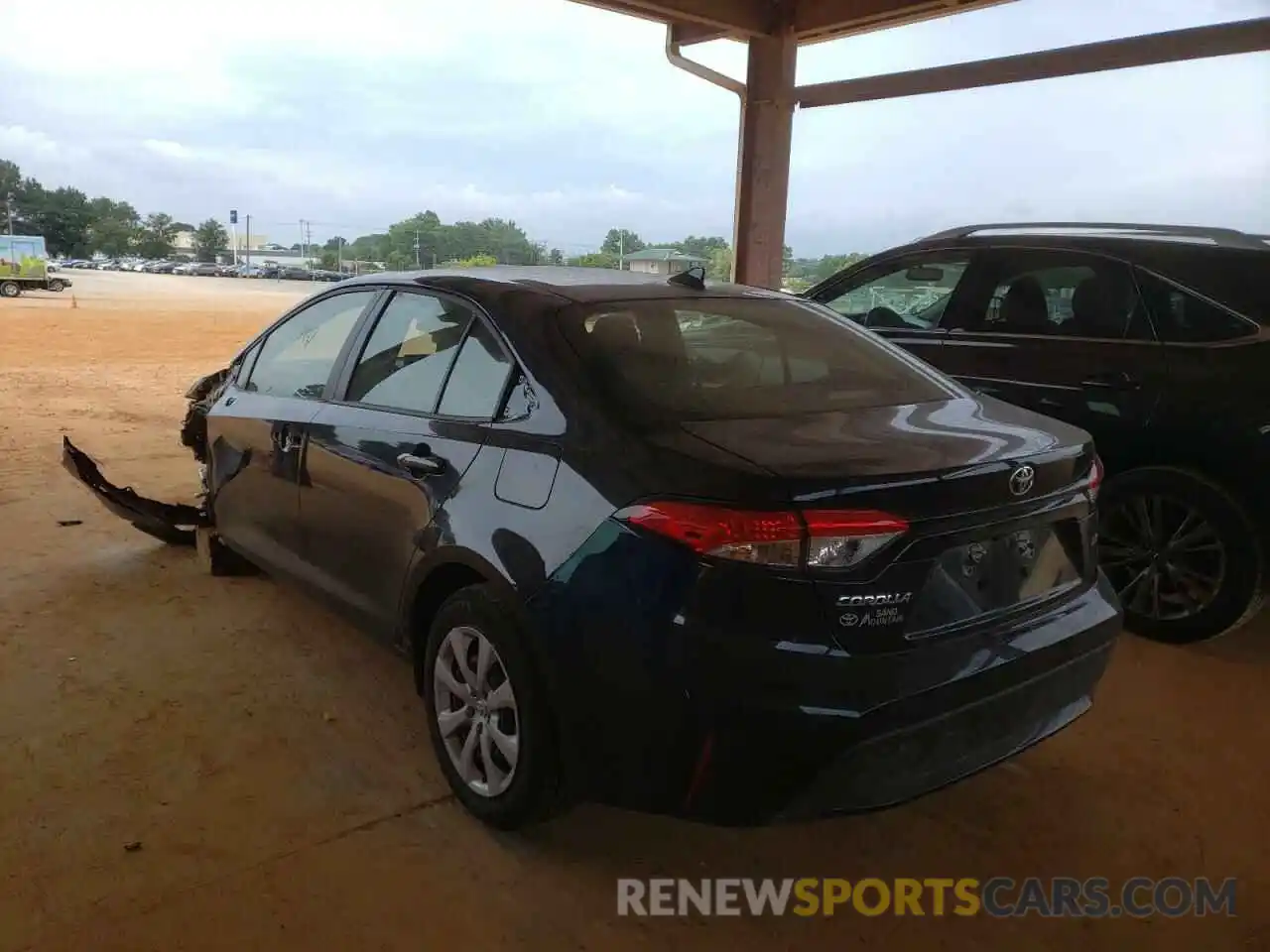 3 Photograph of a damaged car JTDEPMAE8NJ219115 TOYOTA COROLLA 2022