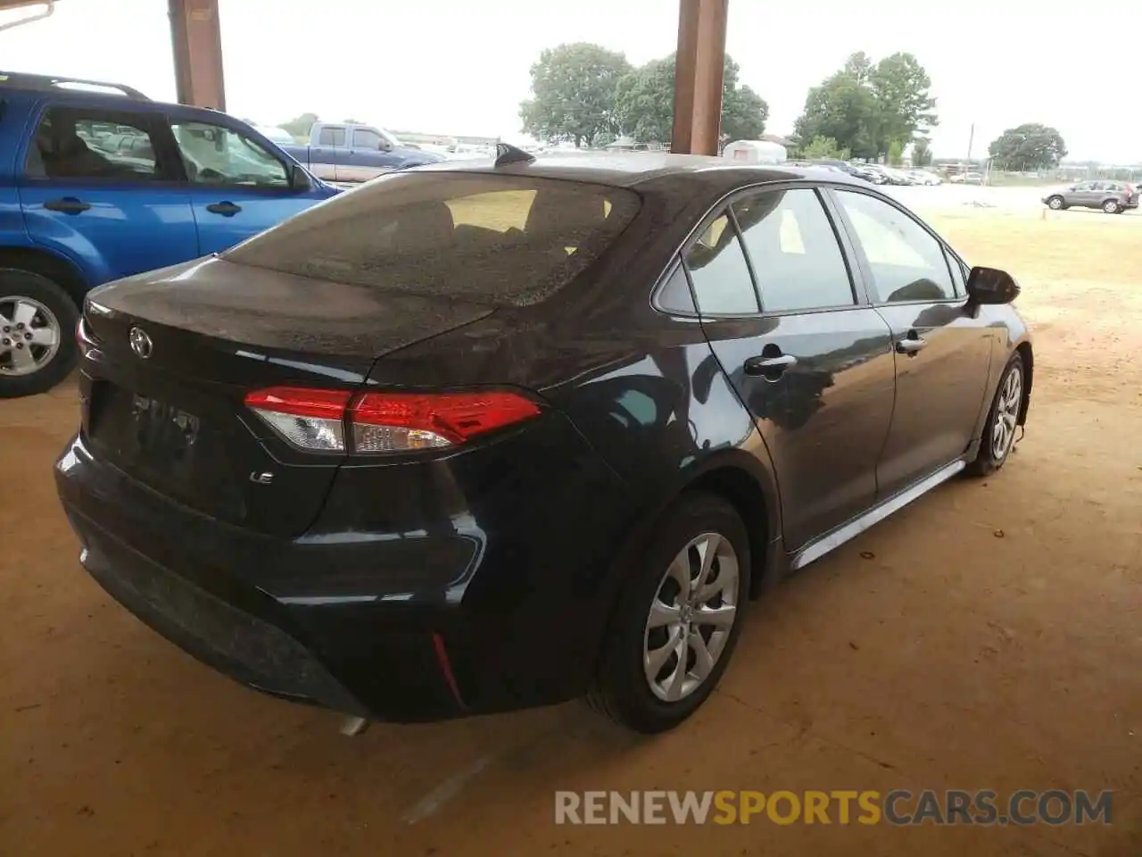 4 Photograph of a damaged car JTDEPMAE8NJ219115 TOYOTA COROLLA 2022