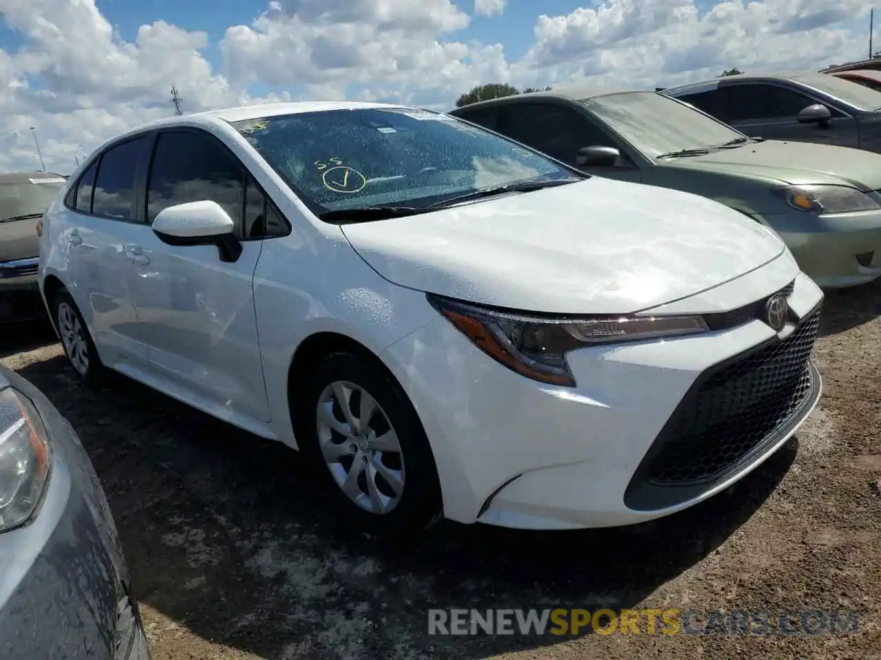 1 Photograph of a damaged car JTDEPMAE9N3001222 TOYOTA COROLLA 2022