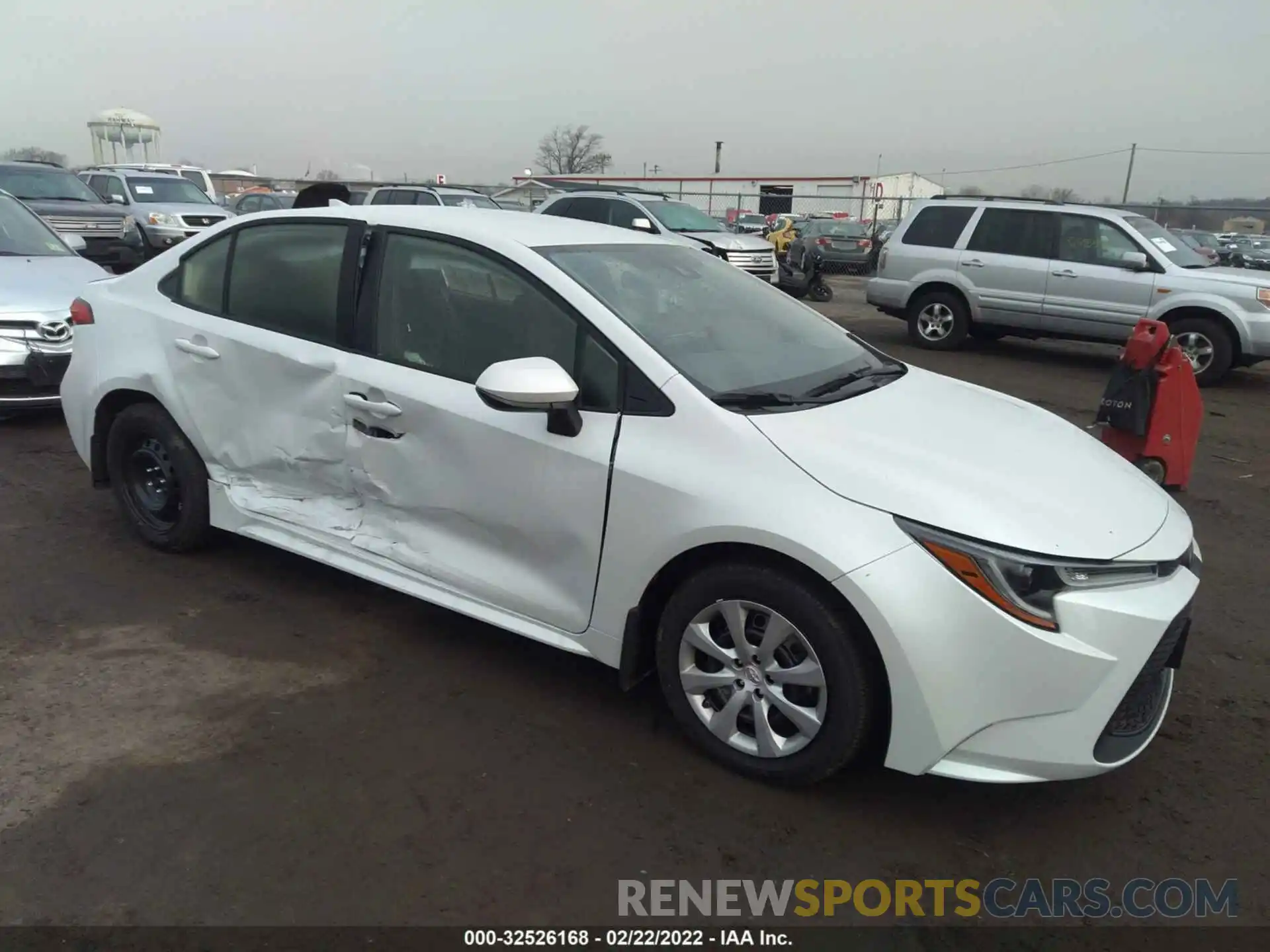 1 Photograph of a damaged car JTDEPMAE9N3001382 TOYOTA COROLLA 2022