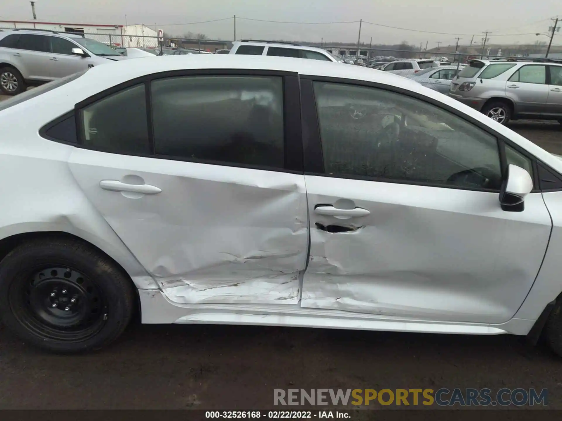 6 Photograph of a damaged car JTDEPMAE9N3001382 TOYOTA COROLLA 2022