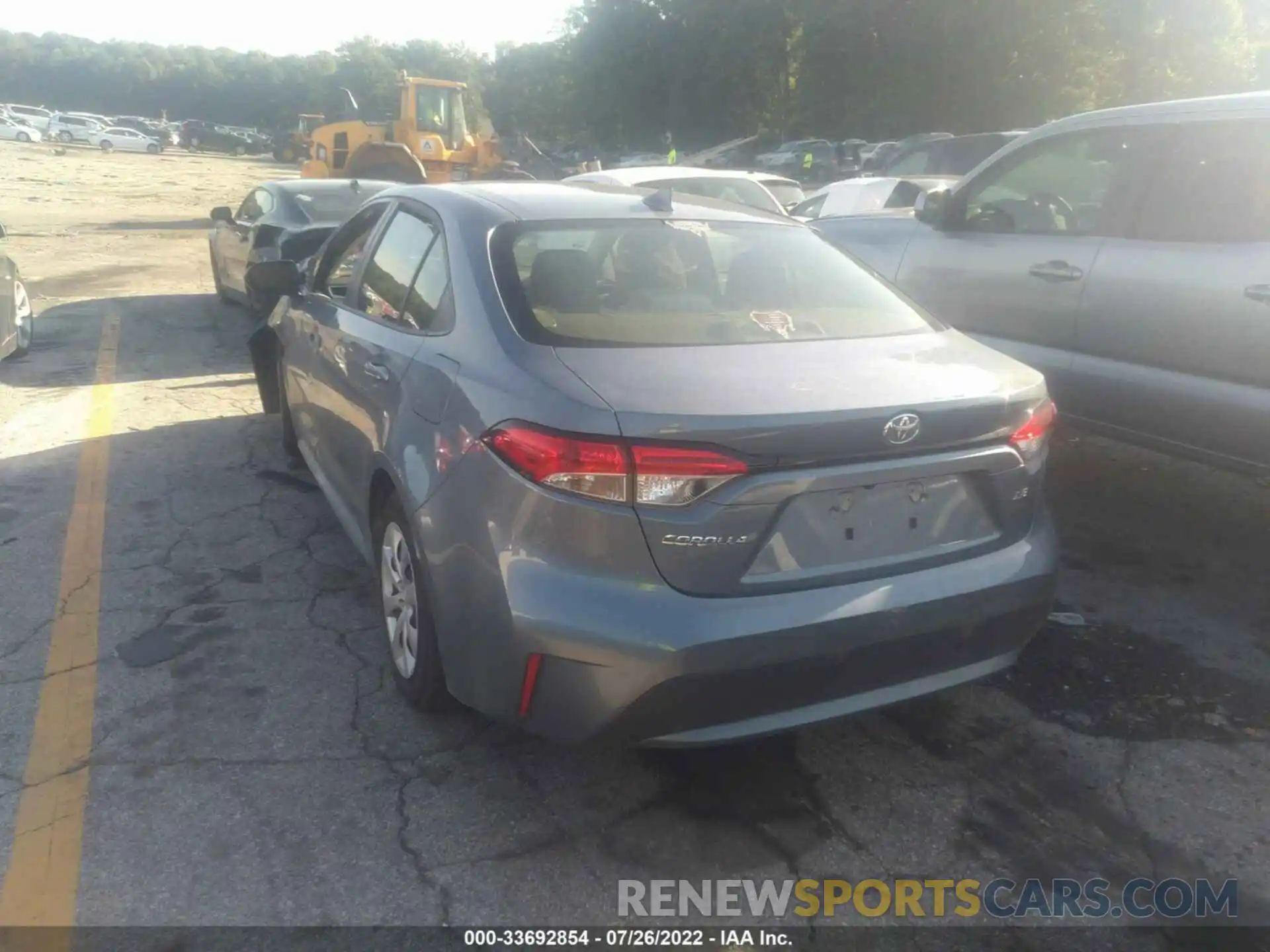 3 Photograph of a damaged car JTDEPMAE9N3002225 TOYOTA COROLLA 2022