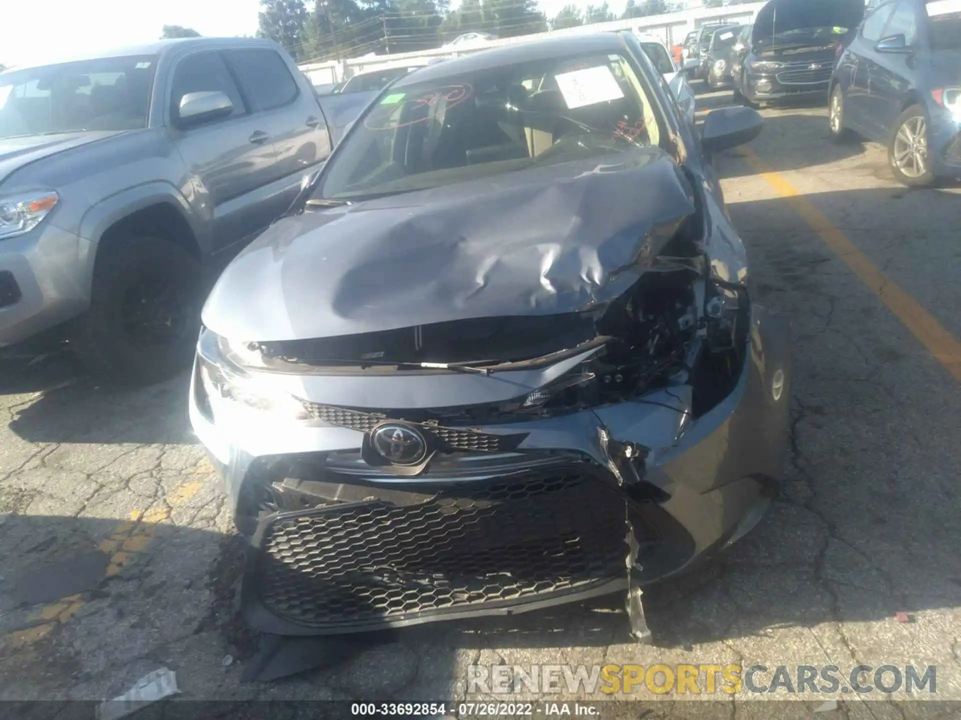 6 Photograph of a damaged car JTDEPMAE9N3002225 TOYOTA COROLLA 2022