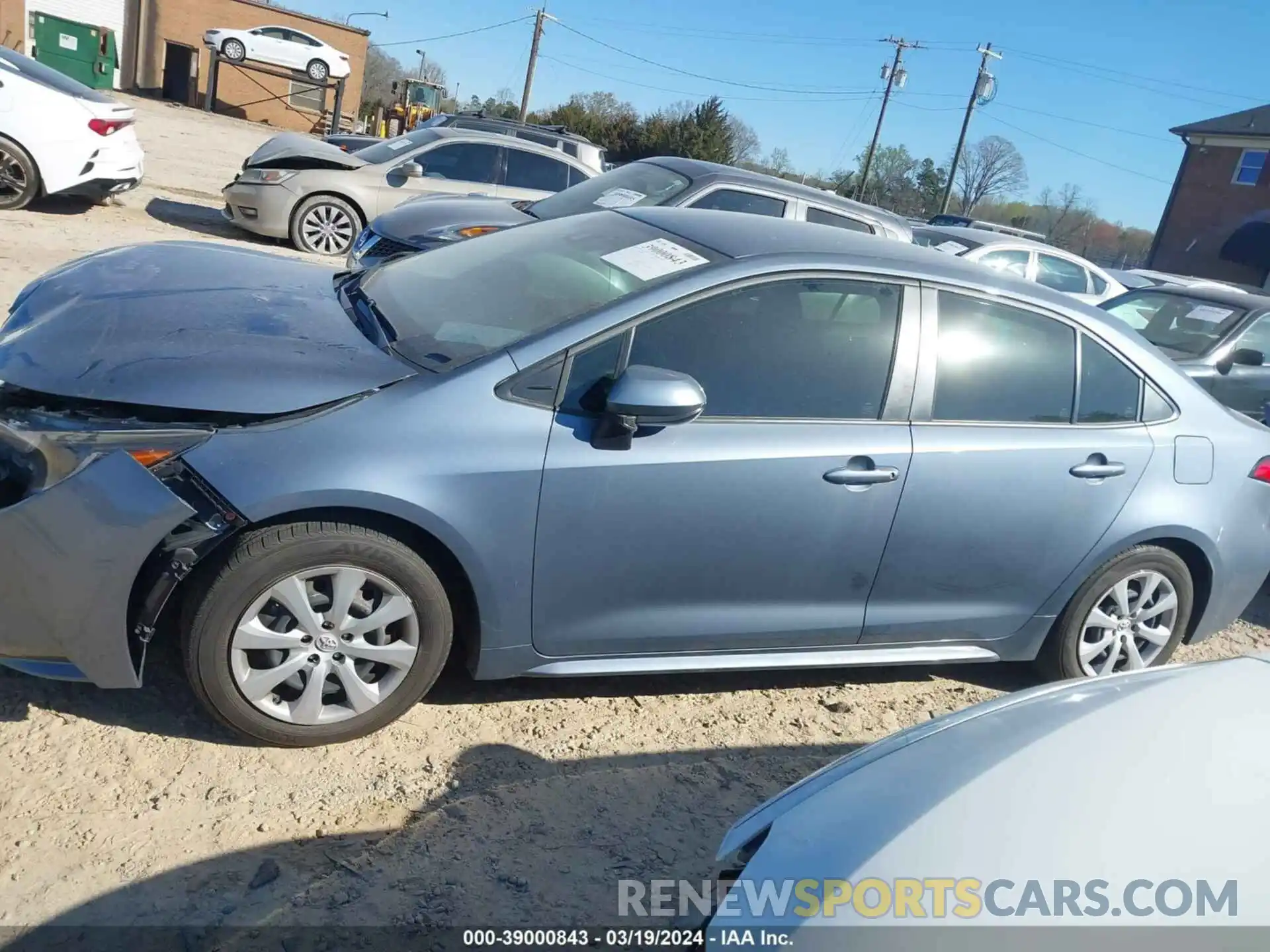 13 Photograph of a damaged car JTDEPMAE9N3006033 TOYOTA COROLLA 2022