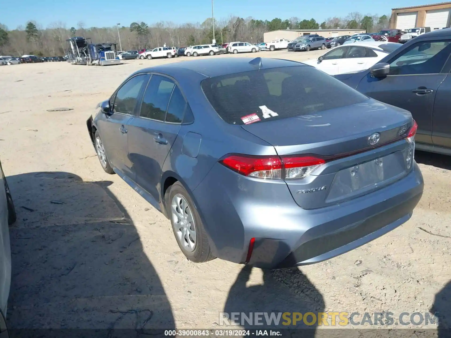 3 Photograph of a damaged car JTDEPMAE9N3006033 TOYOTA COROLLA 2022