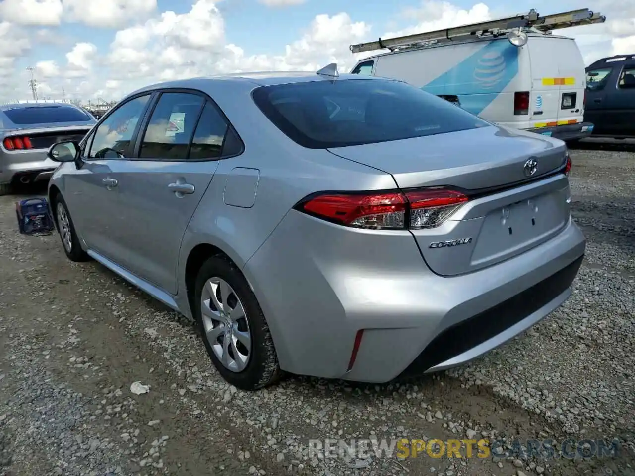 3 Photograph of a damaged car JTDEPMAE9N3009045 TOYOTA COROLLA 2022