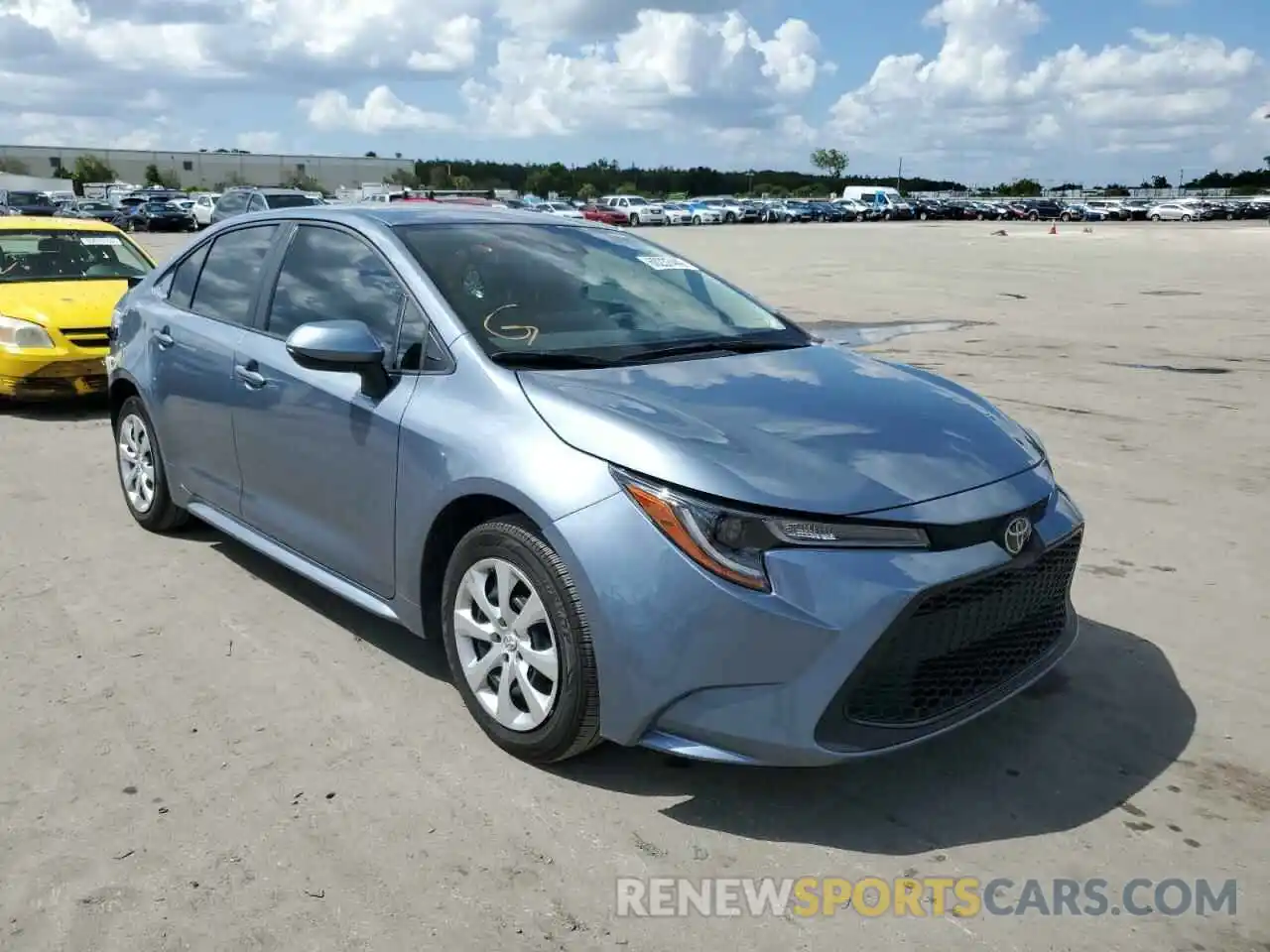 1 Photograph of a damaged car JTDEPMAE9N3009059 TOYOTA COROLLA 2022