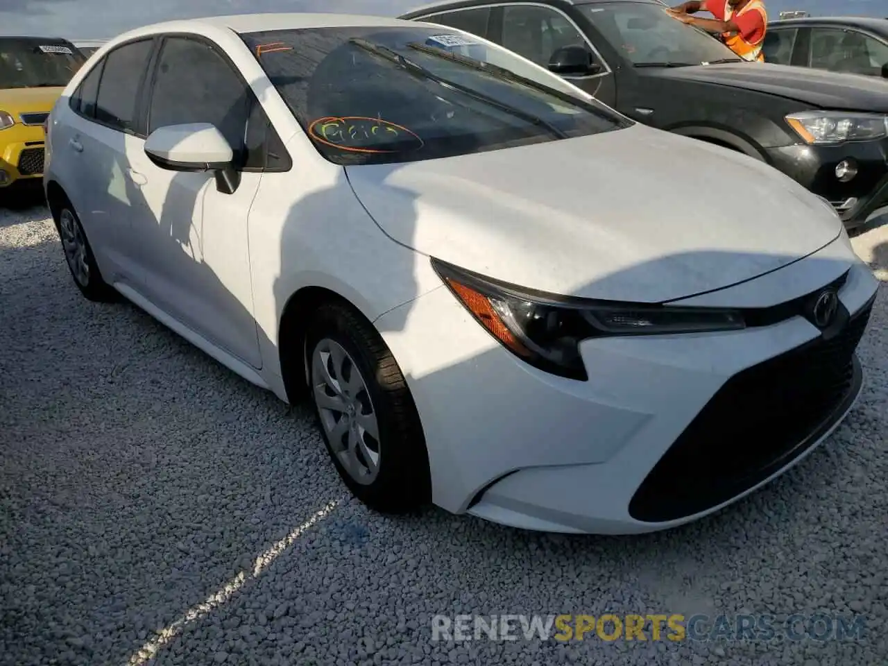 1 Photograph of a damaged car JTDEPMAE9N3010499 TOYOTA COROLLA 2022