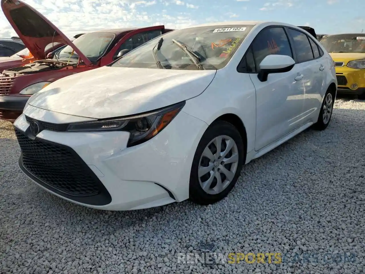 2 Photograph of a damaged car JTDEPMAE9N3010499 TOYOTA COROLLA 2022