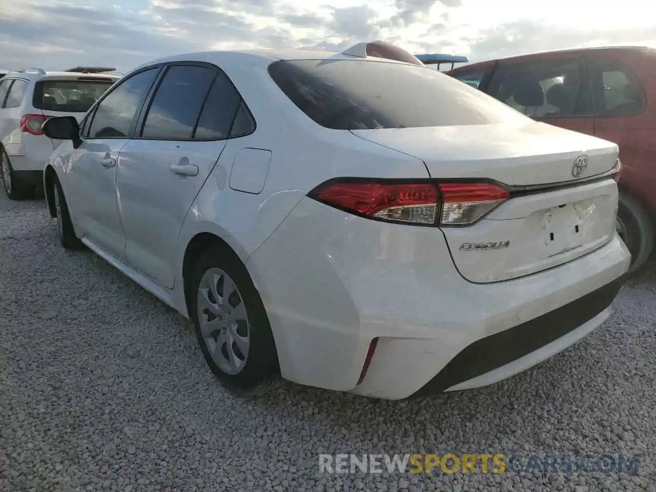 3 Photograph of a damaged car JTDEPMAE9N3010499 TOYOTA COROLLA 2022