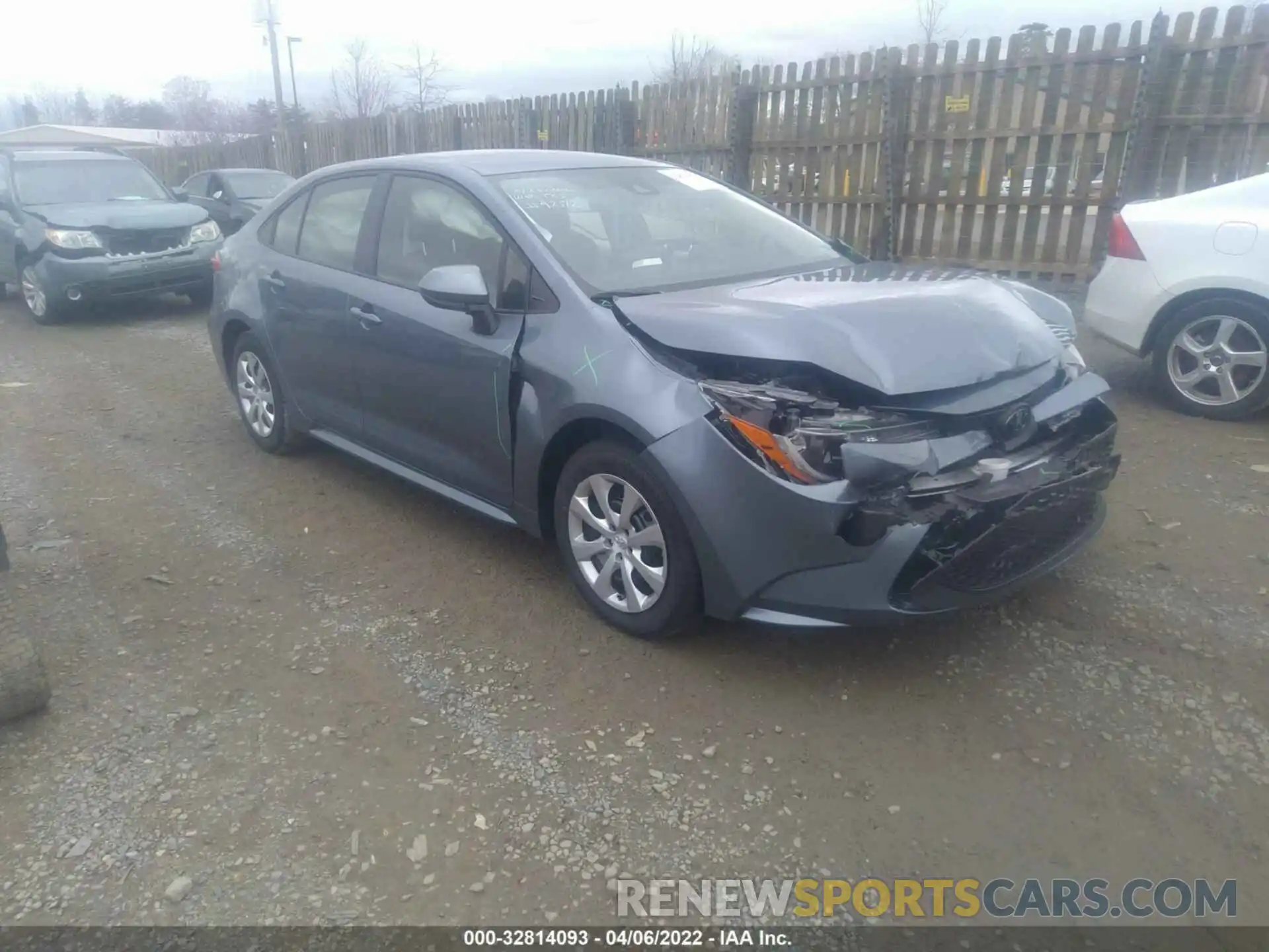 1 Photograph of a damaged car JTDEPMAE9N3010955 TOYOTA COROLLA 2022